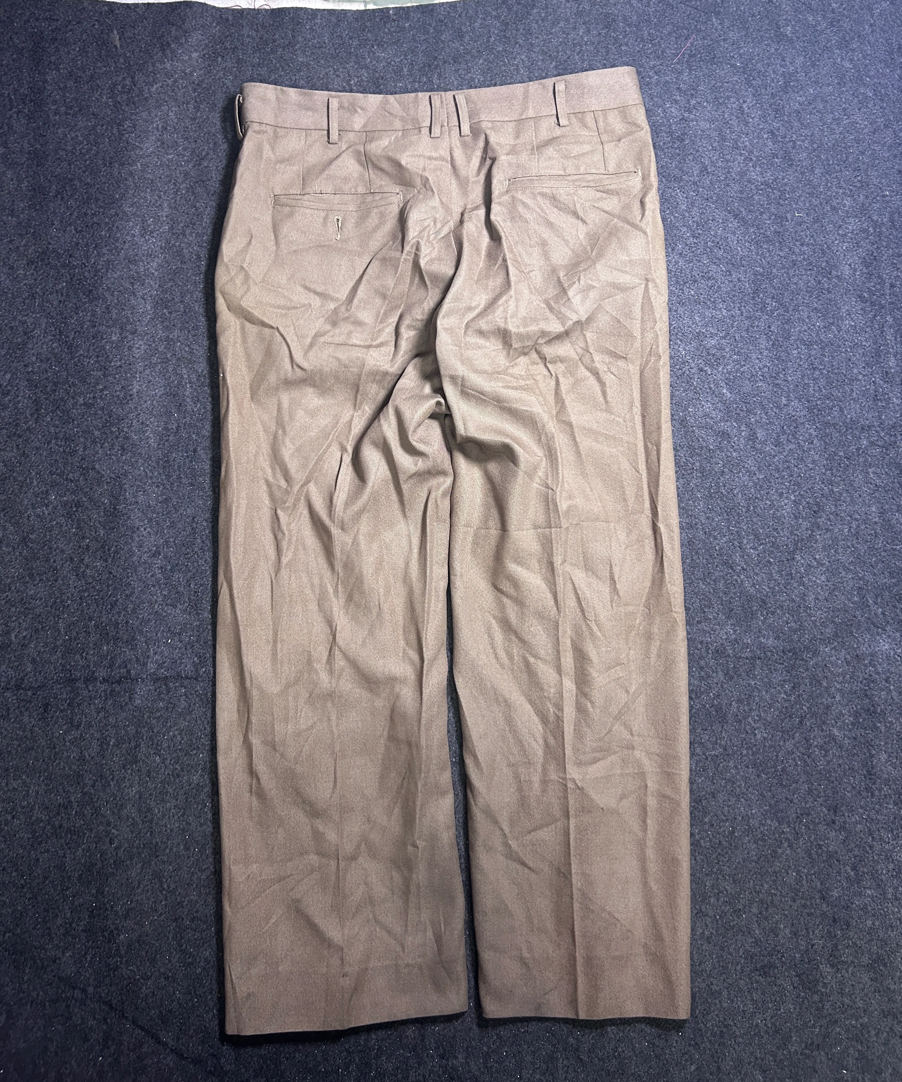 Mensta Brown Formal Trousers – Waist 34