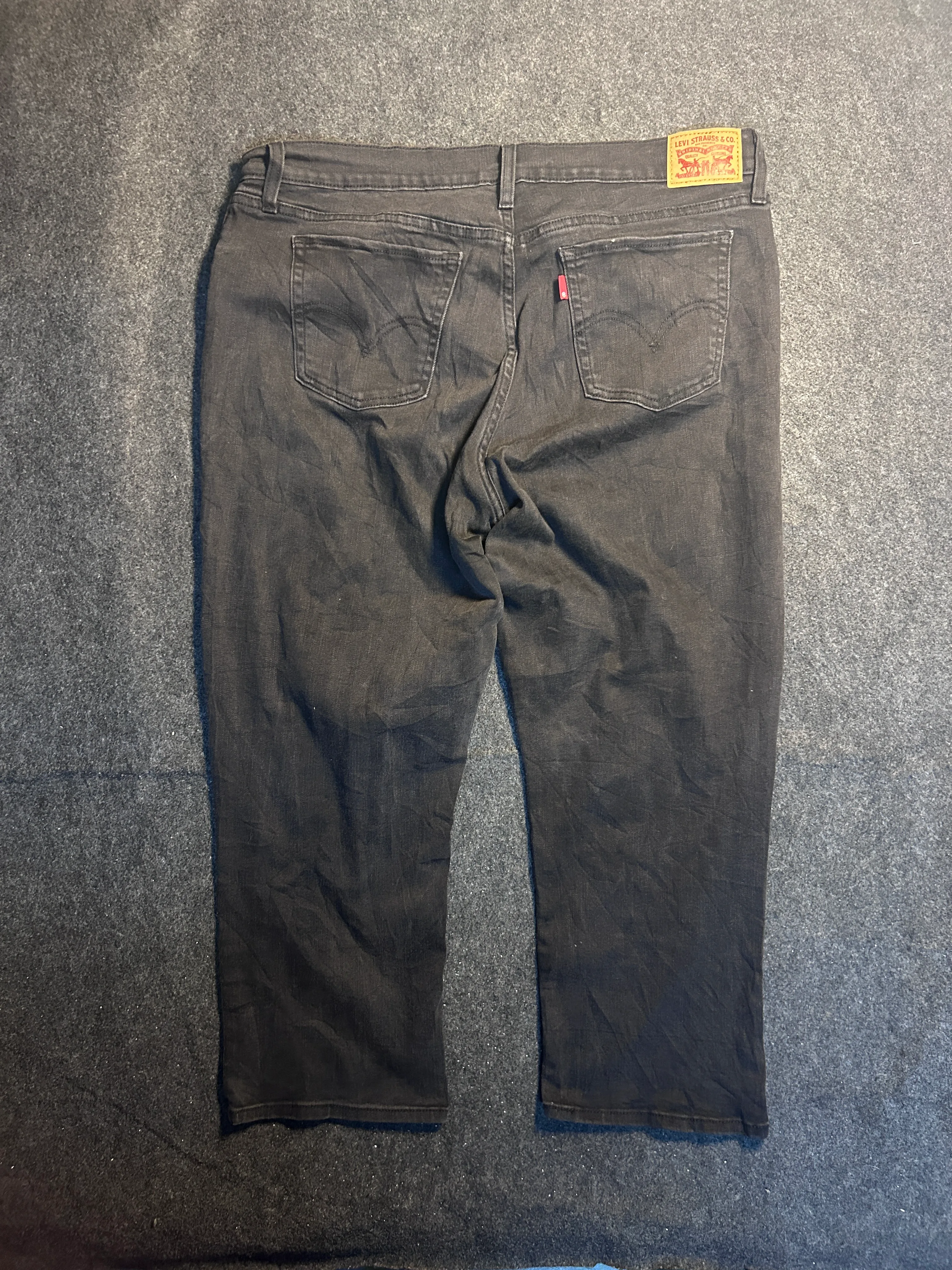 Levi’s Women’s Black Denim Jeans | Classic 5-Pocket | XL