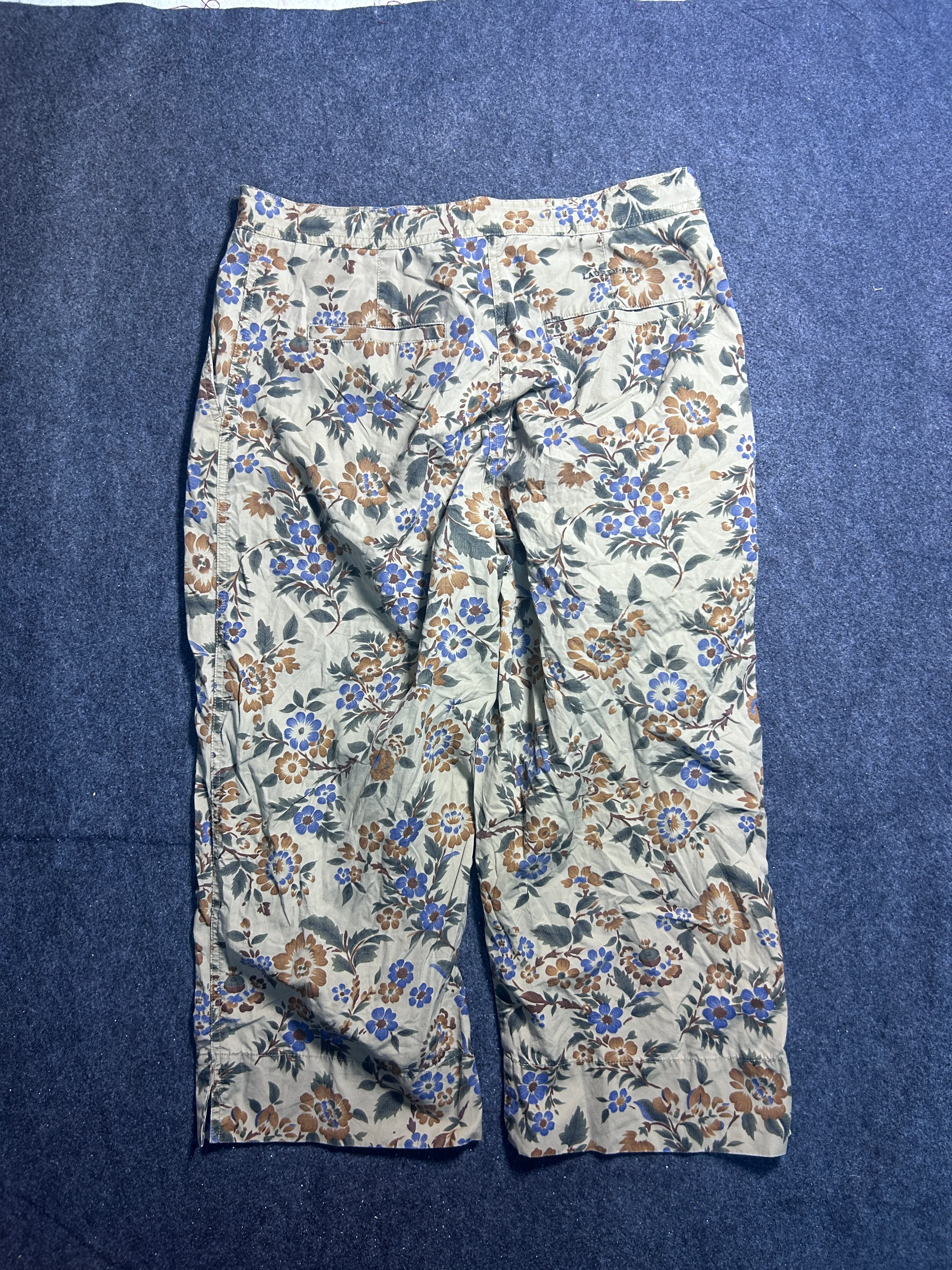 Ralph Lauren Women’s Floral Print Cotton Capri | 32