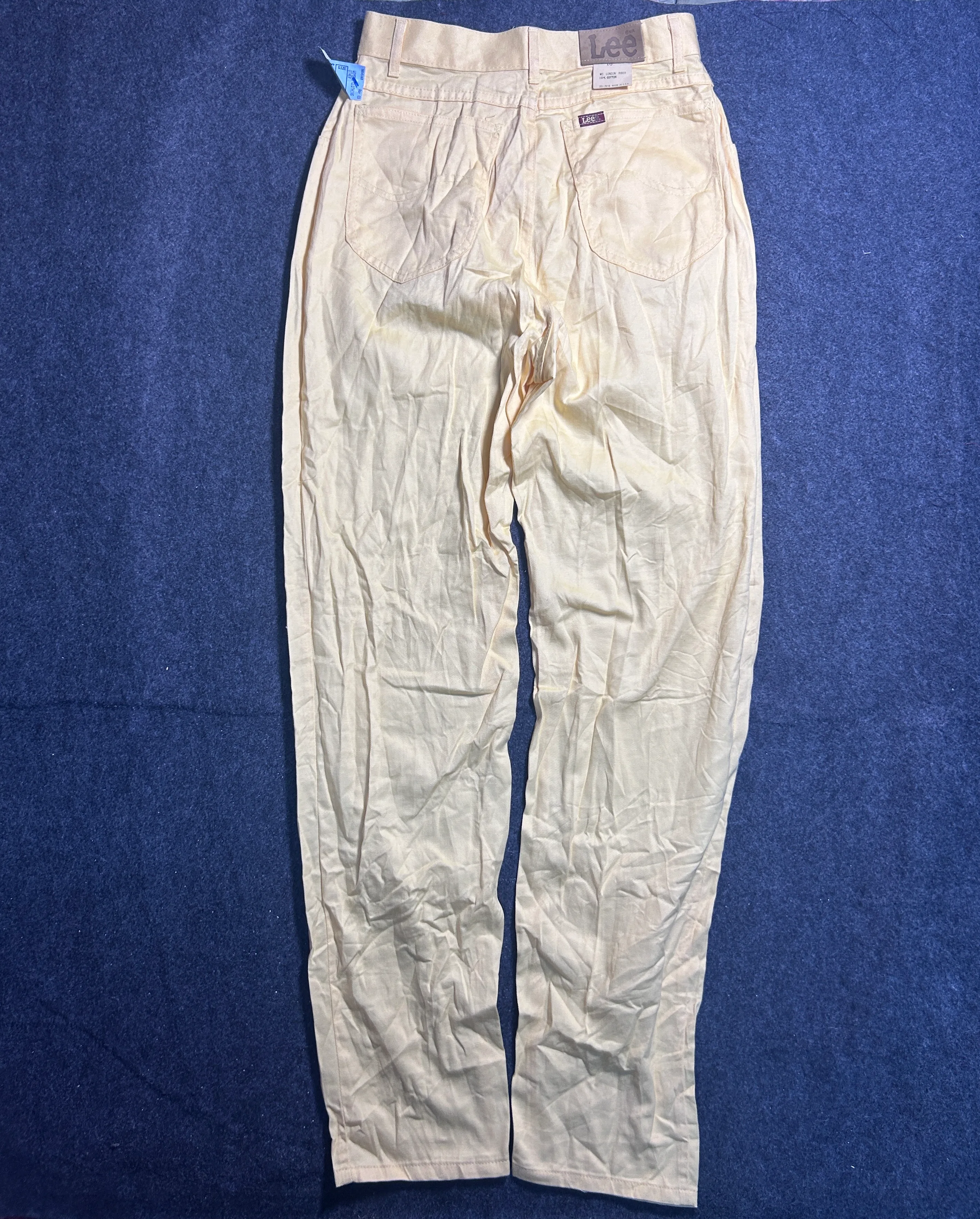 Lee Women’s Vintage Cotton Pants – Size 10 | Beige Casual Trousers