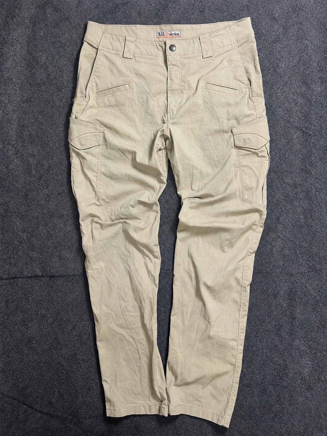 5.11 Tactical Cargo Pants Men’s  Khaki Ripstop Utility Trousers