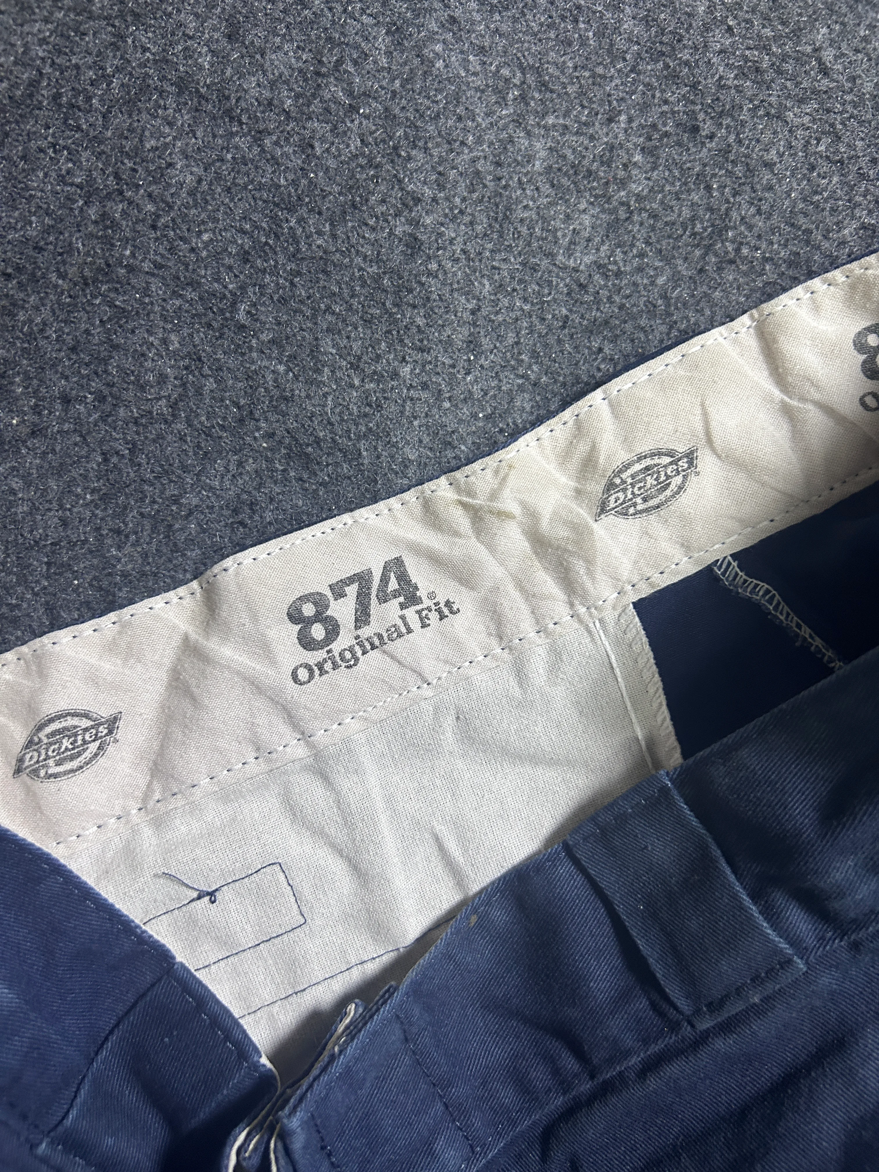 Dickies 874 Original Fit Navy Blue Work Pants