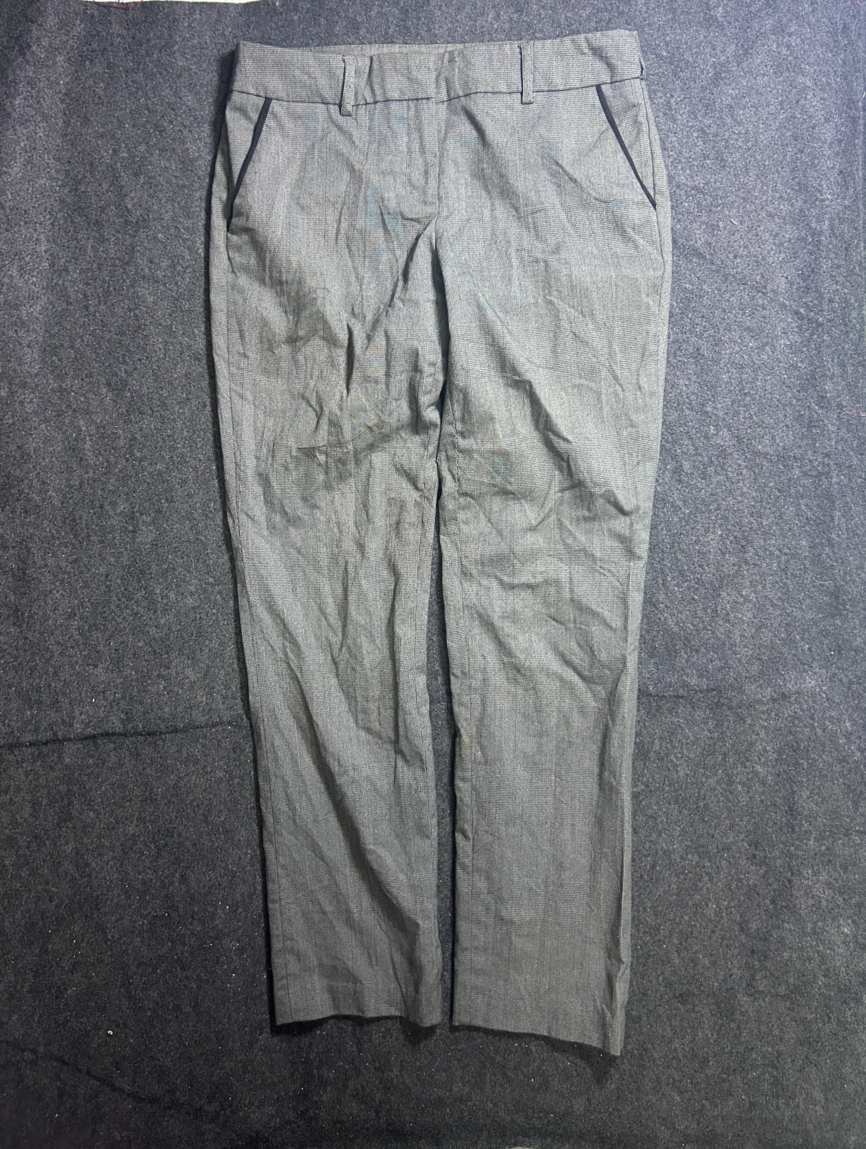 Dalia Collection Modern Fit Women’s Grey Trousers