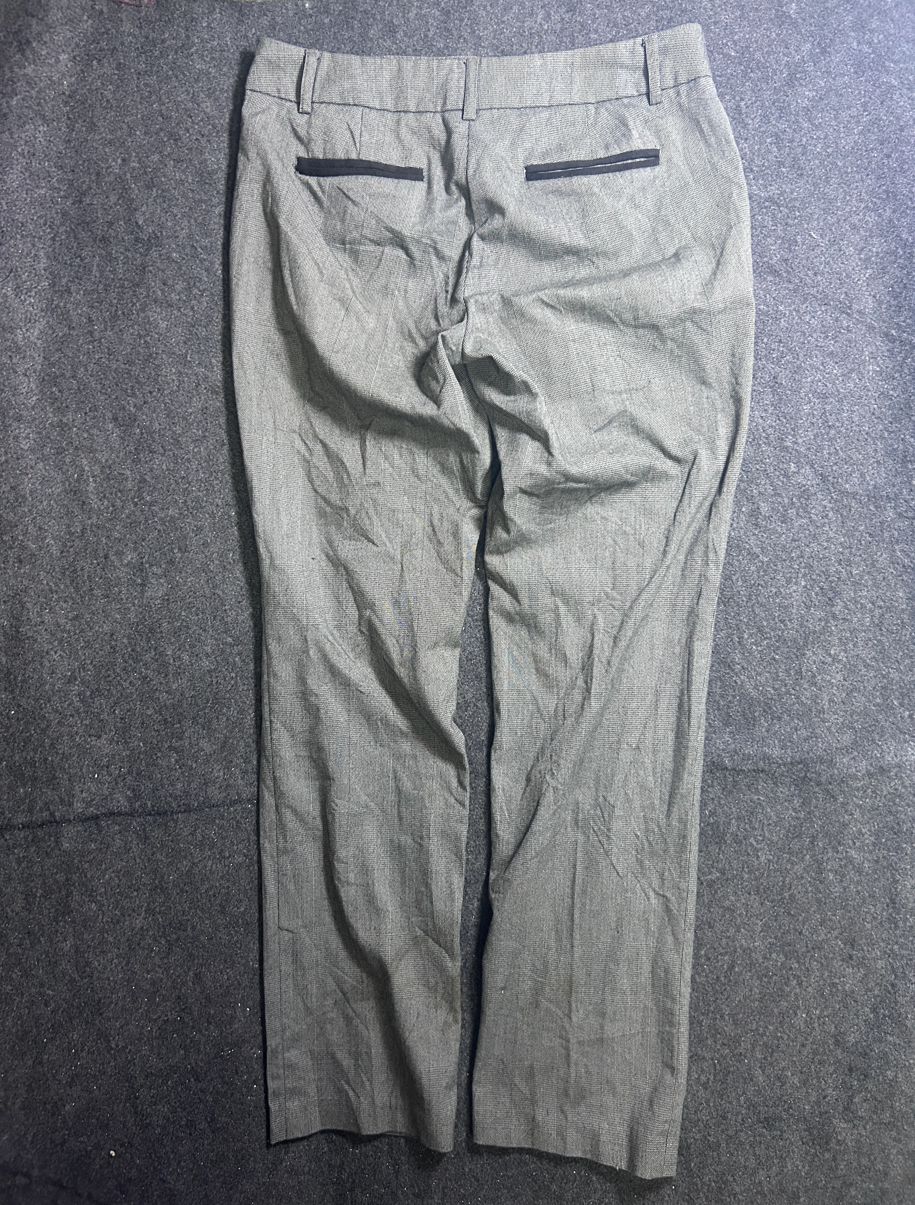 Dalia Collection Modern Fit Women’s Grey Trousers