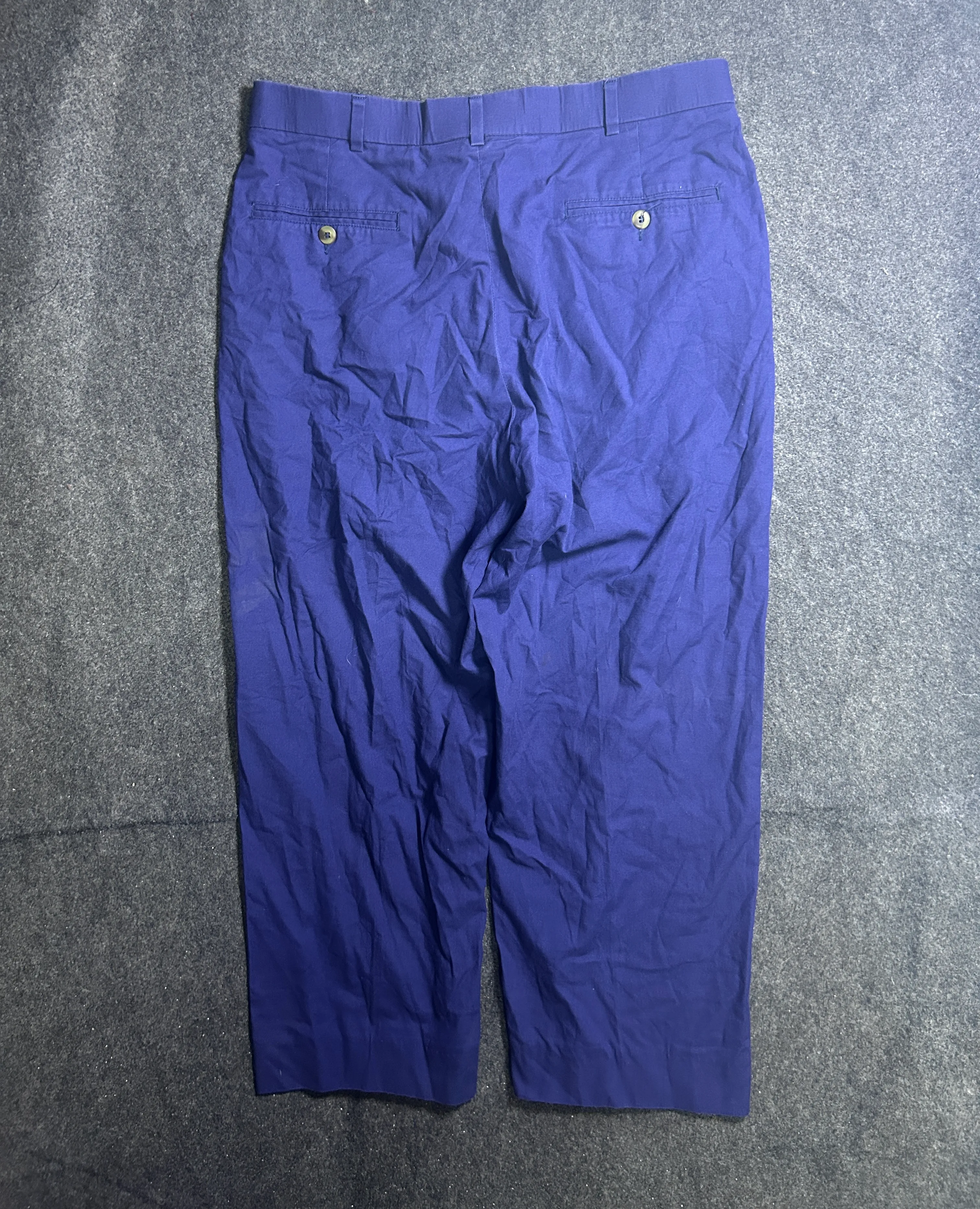 Thomson New Classic Men’s Baggy Fit Blue Cotton Trousers