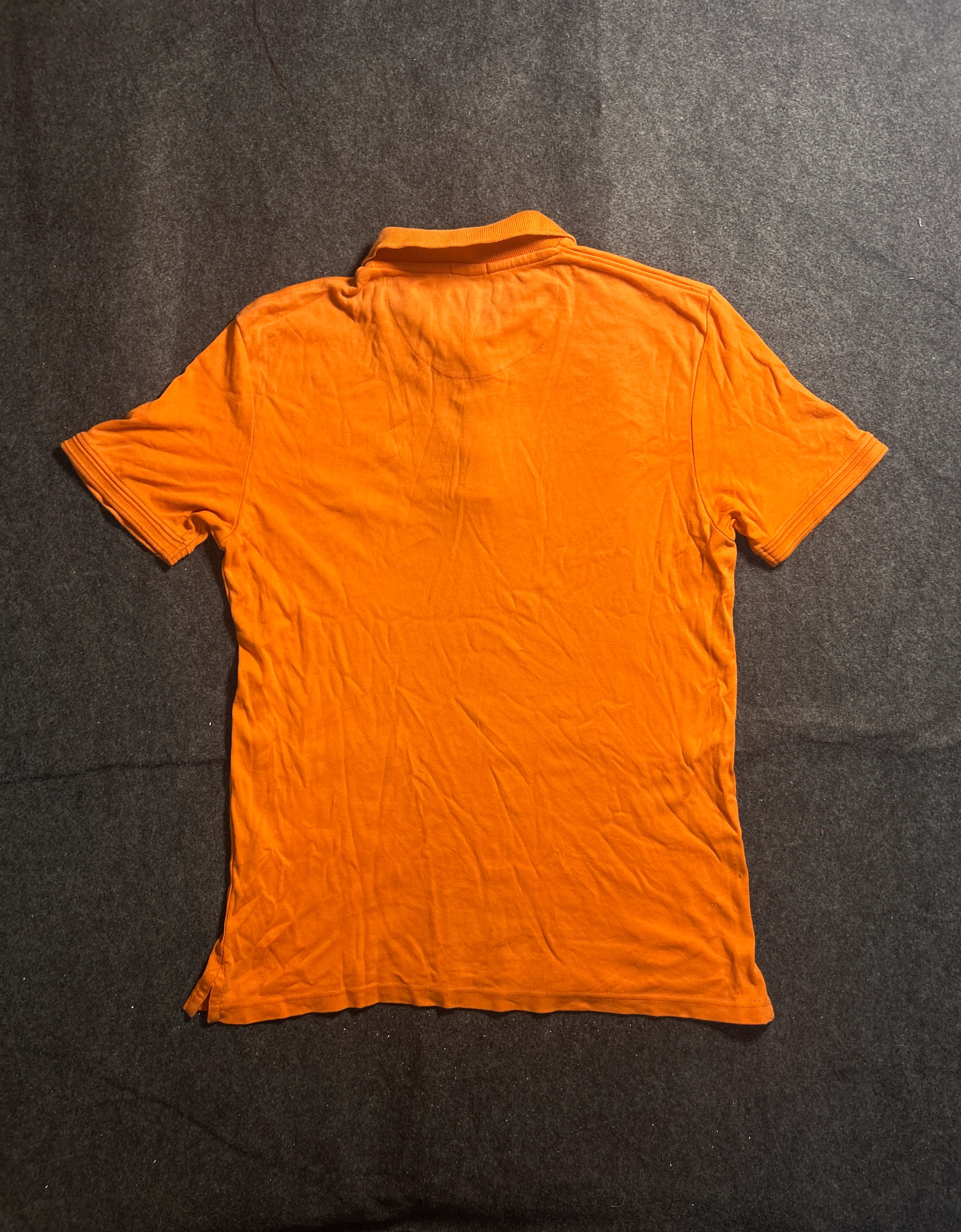 Porsche x BOSS Men’s Orange Polo T-Shirt – Regular Fit Designer Collaboration