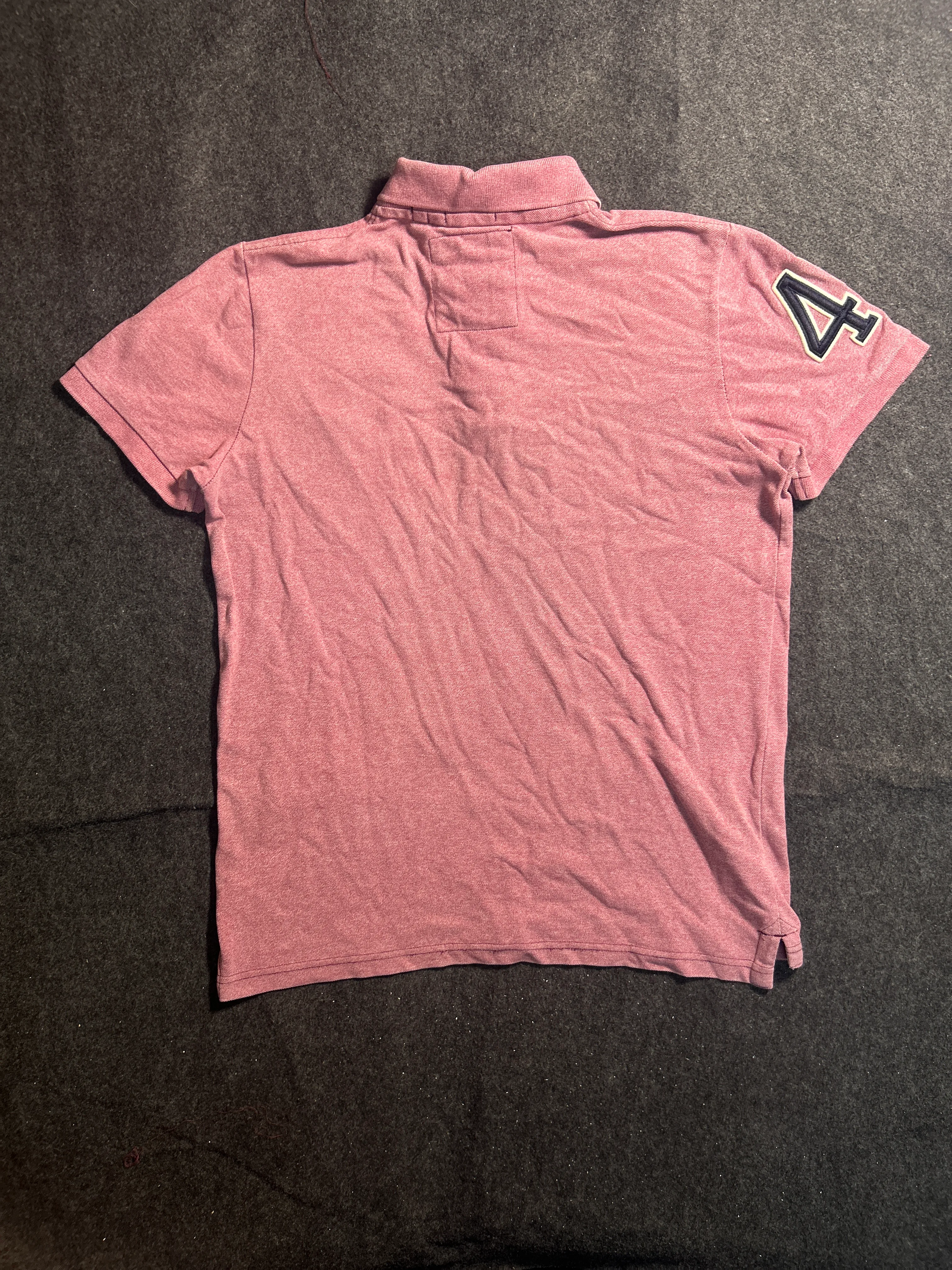 Superdry Classic Pique Polo Shirt Pink