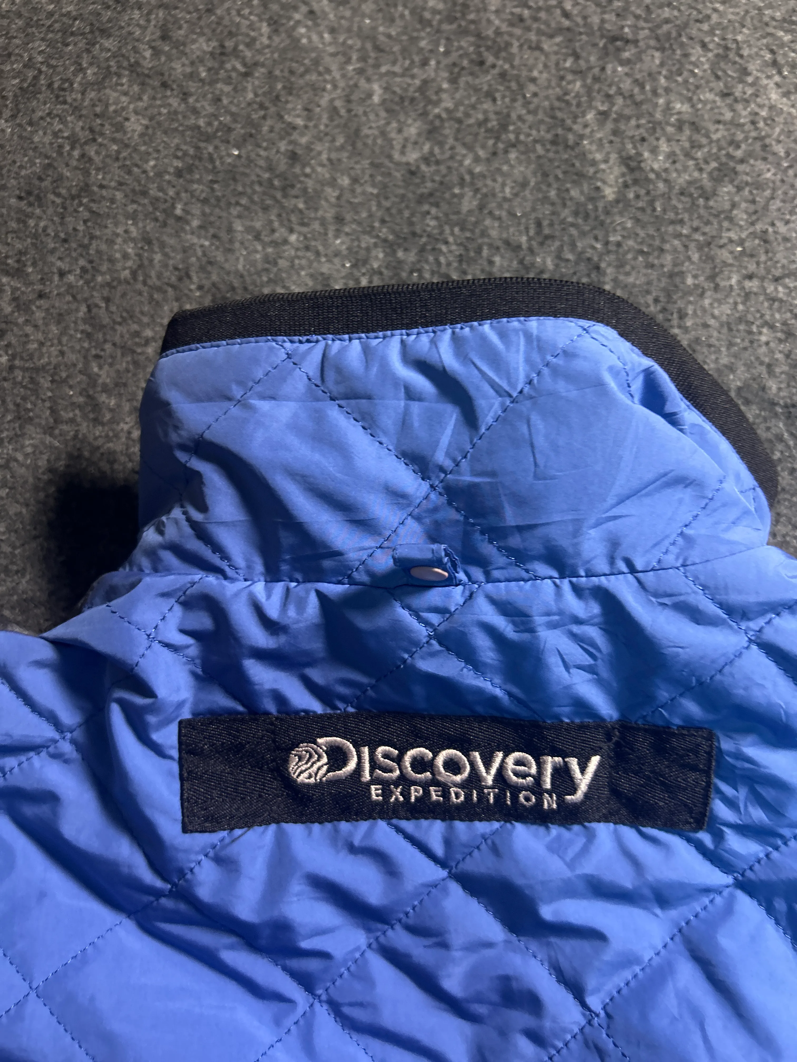 Discovery Expedition Men’s Quilted Insulated Jacket Royal Blue