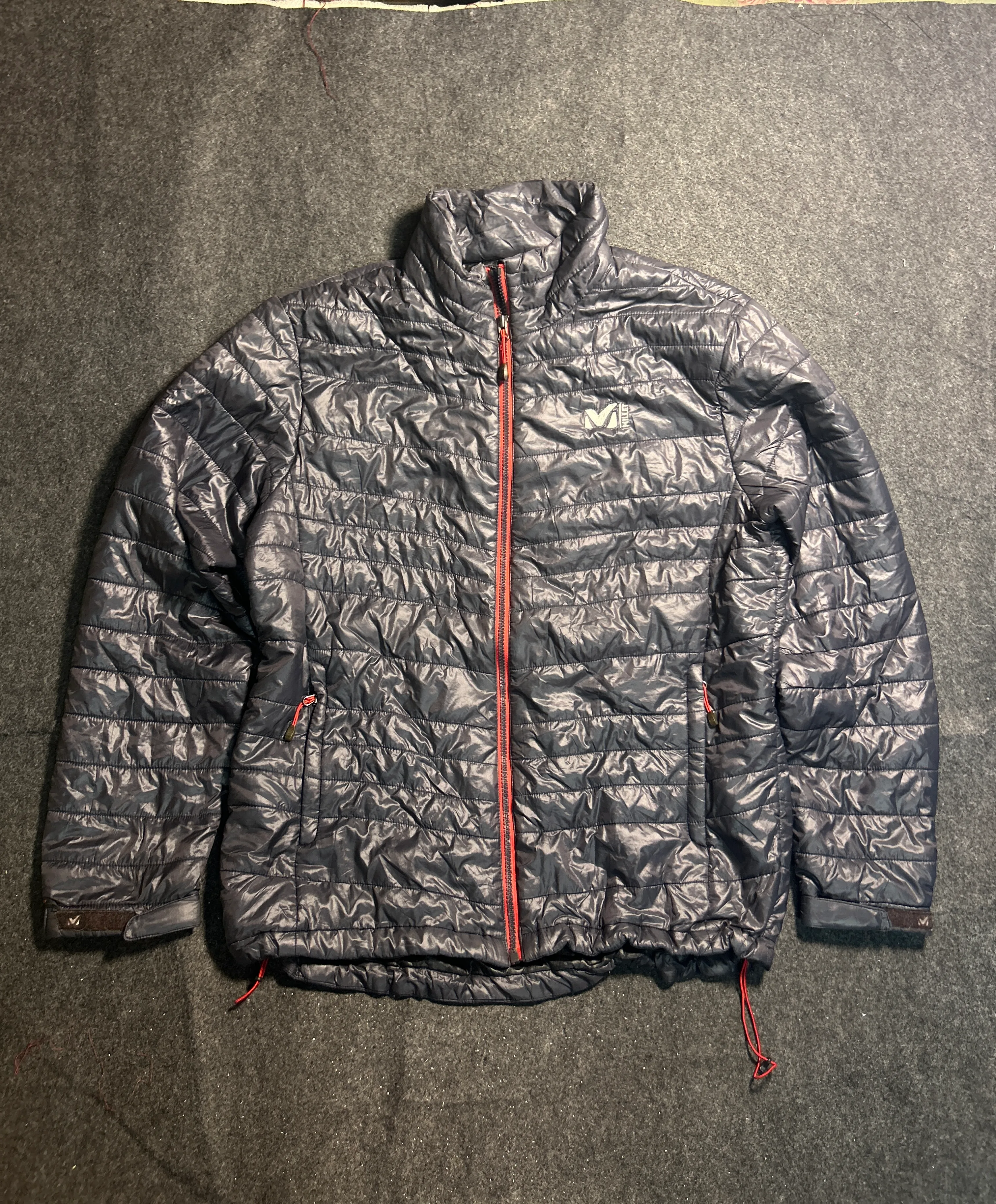Millet Lightweight Puffer Outdoor Winter Jacket Black |L