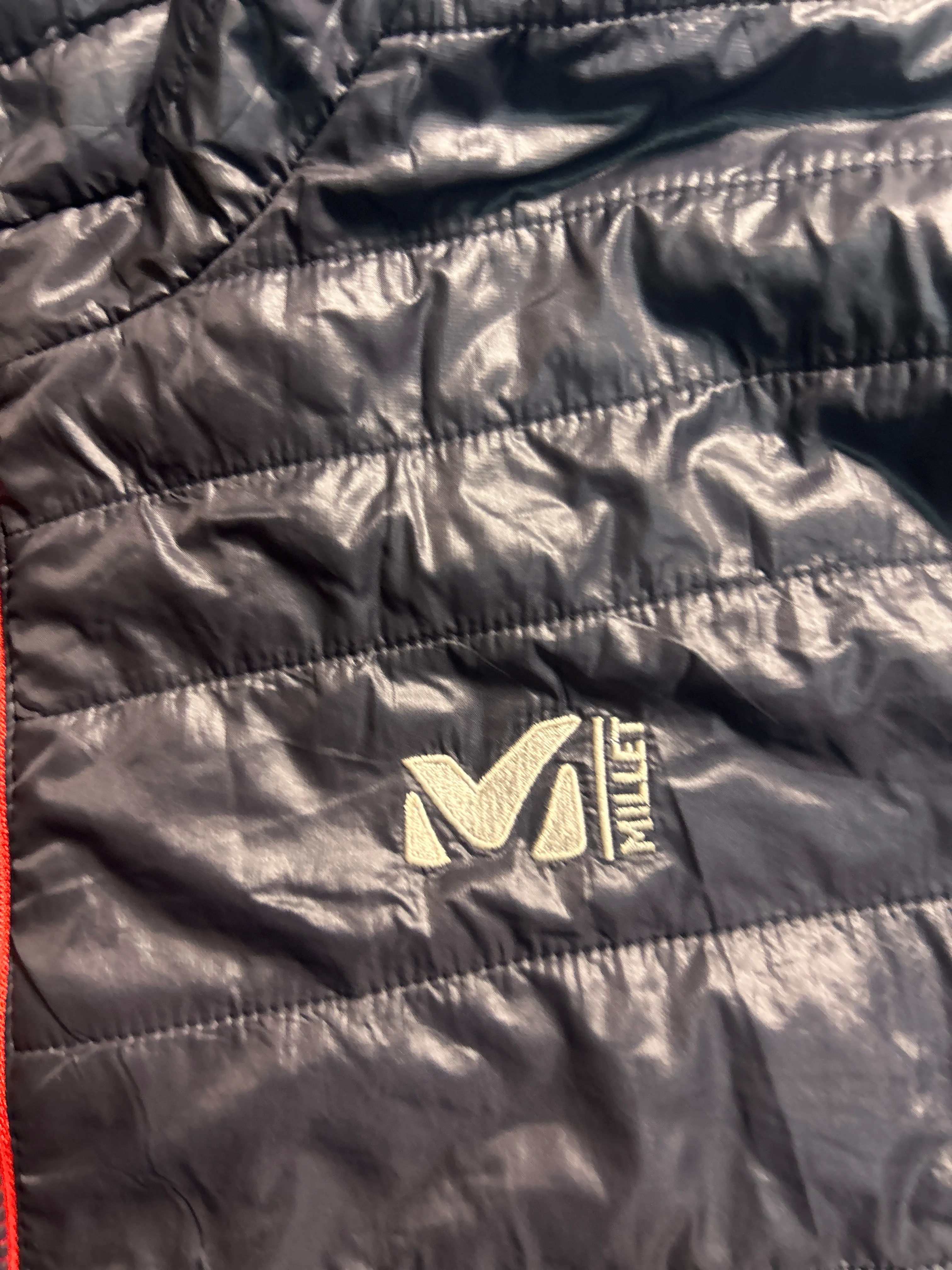 Millet Lightweight Puffer Outdoor Winter Jacket Black |L