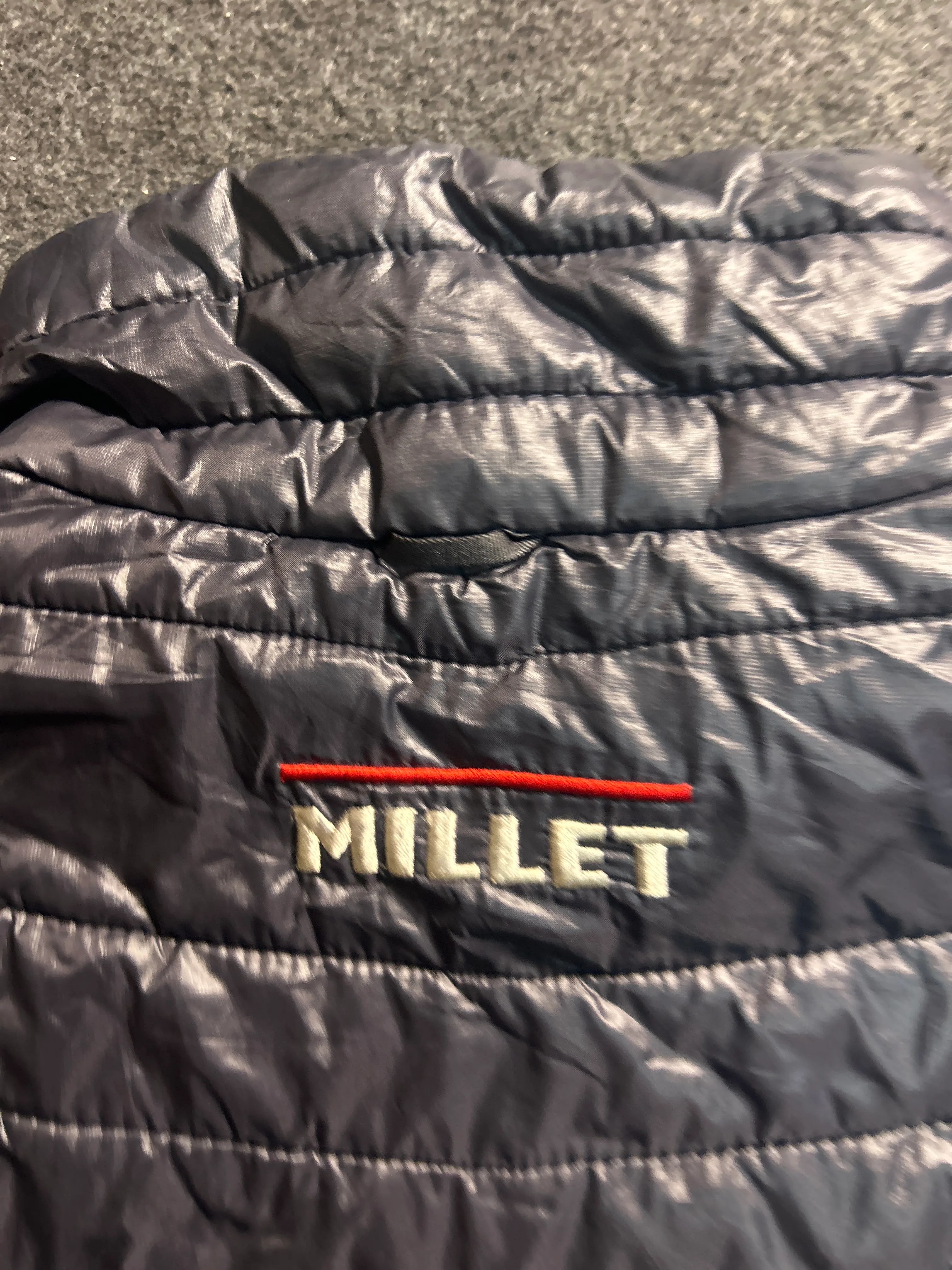 Millet Lightweight Puffer Outdoor Winter Jacket Black |L