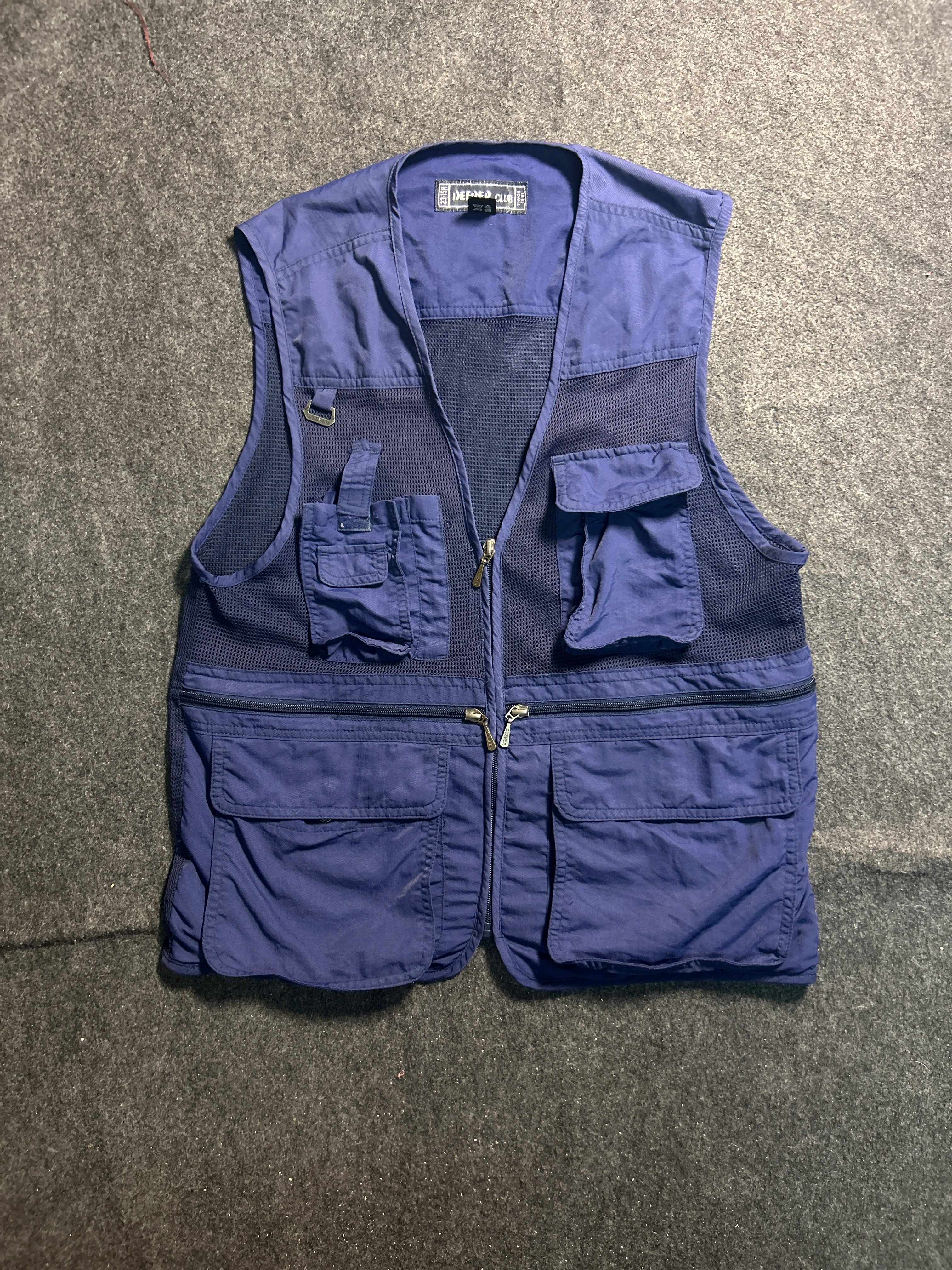Vintage Deeper CLUB Multi Pocket Utility Vest