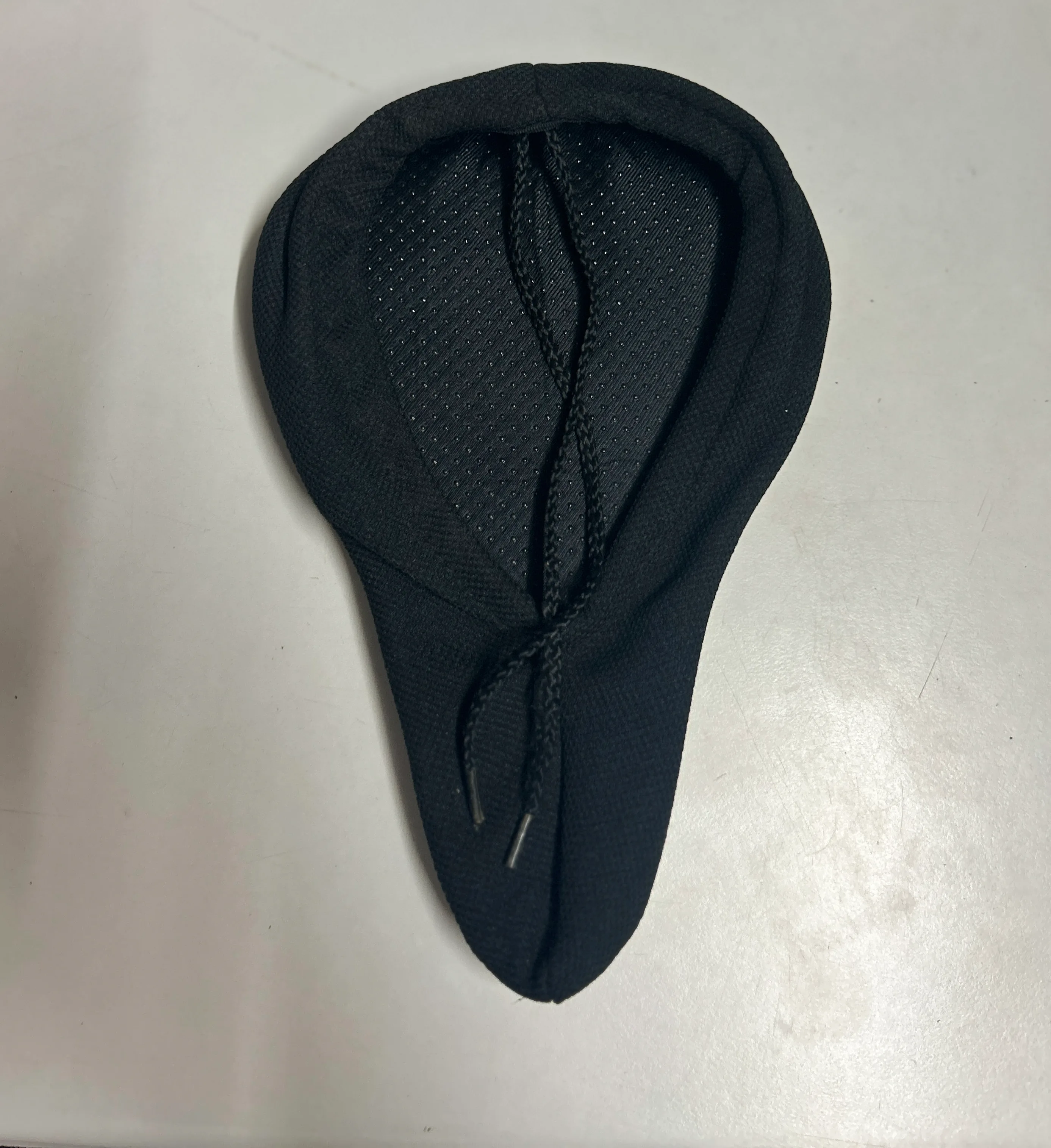 GEL-Tech Comfort Bicycle Saddle Seat – Black & Grey thrift clothing India back view