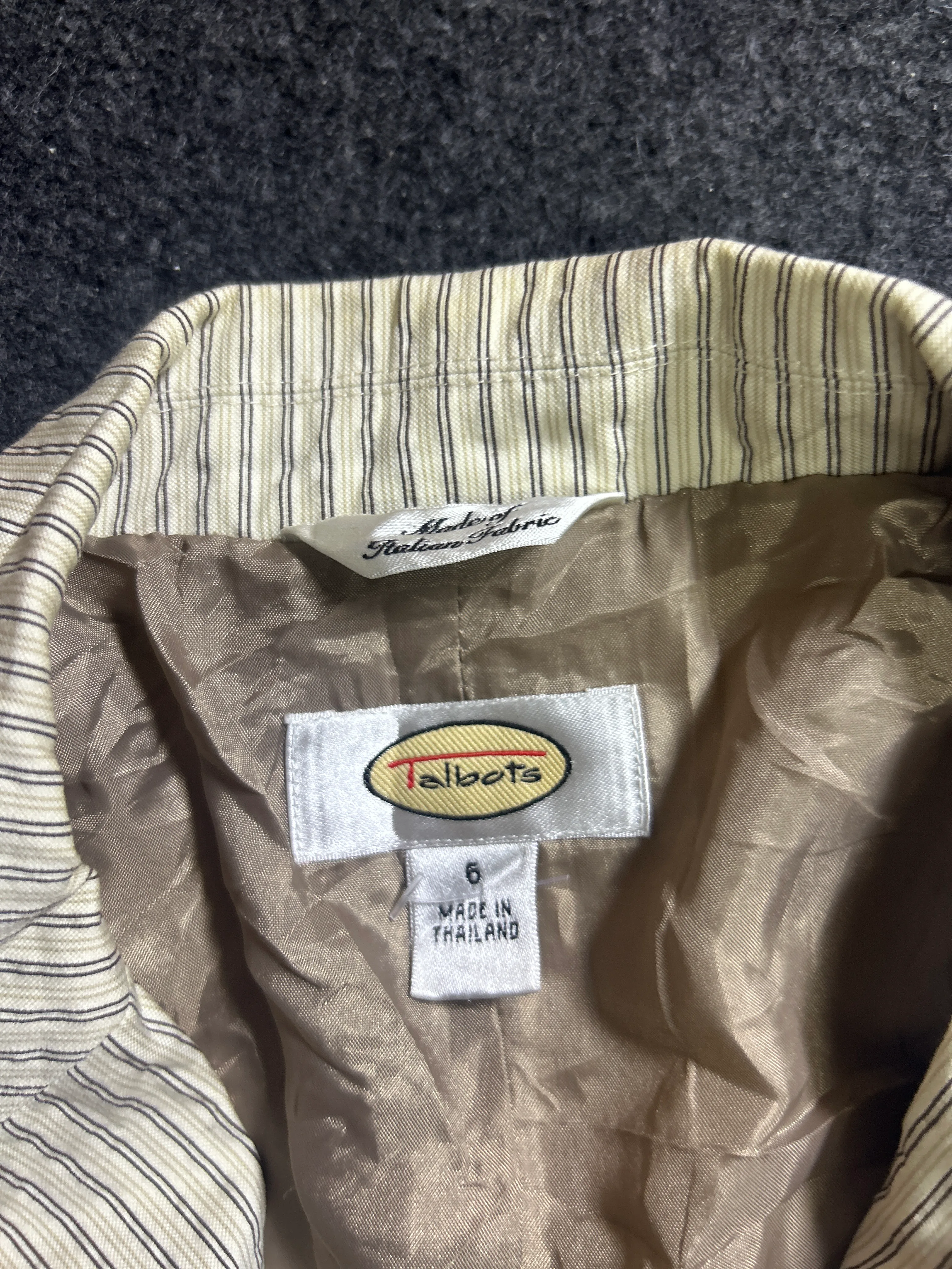 Coat thrift clothing India detail view