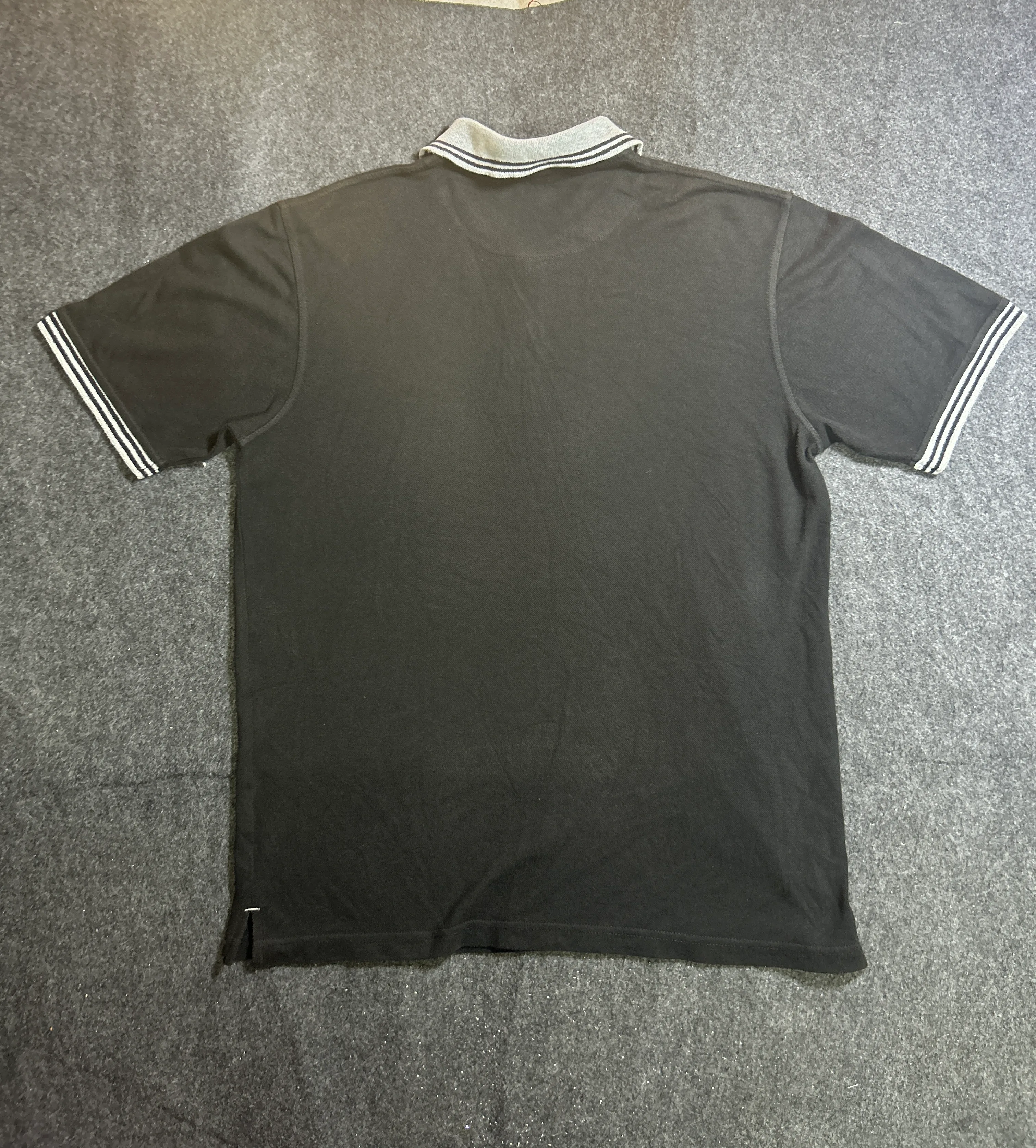 Branded thrift polo shirt India close-up