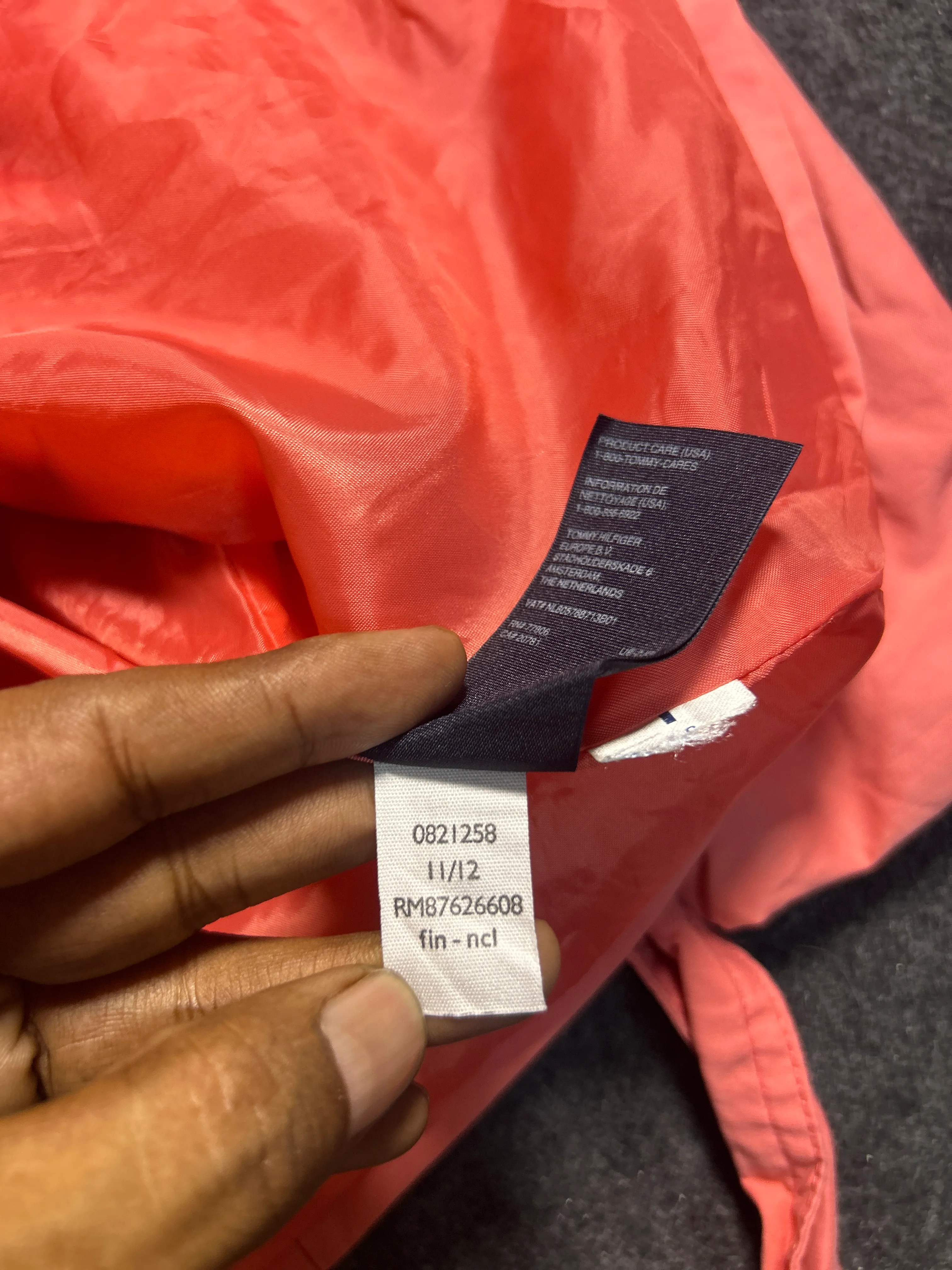Tommy Hilfiger thrift jacket India back view