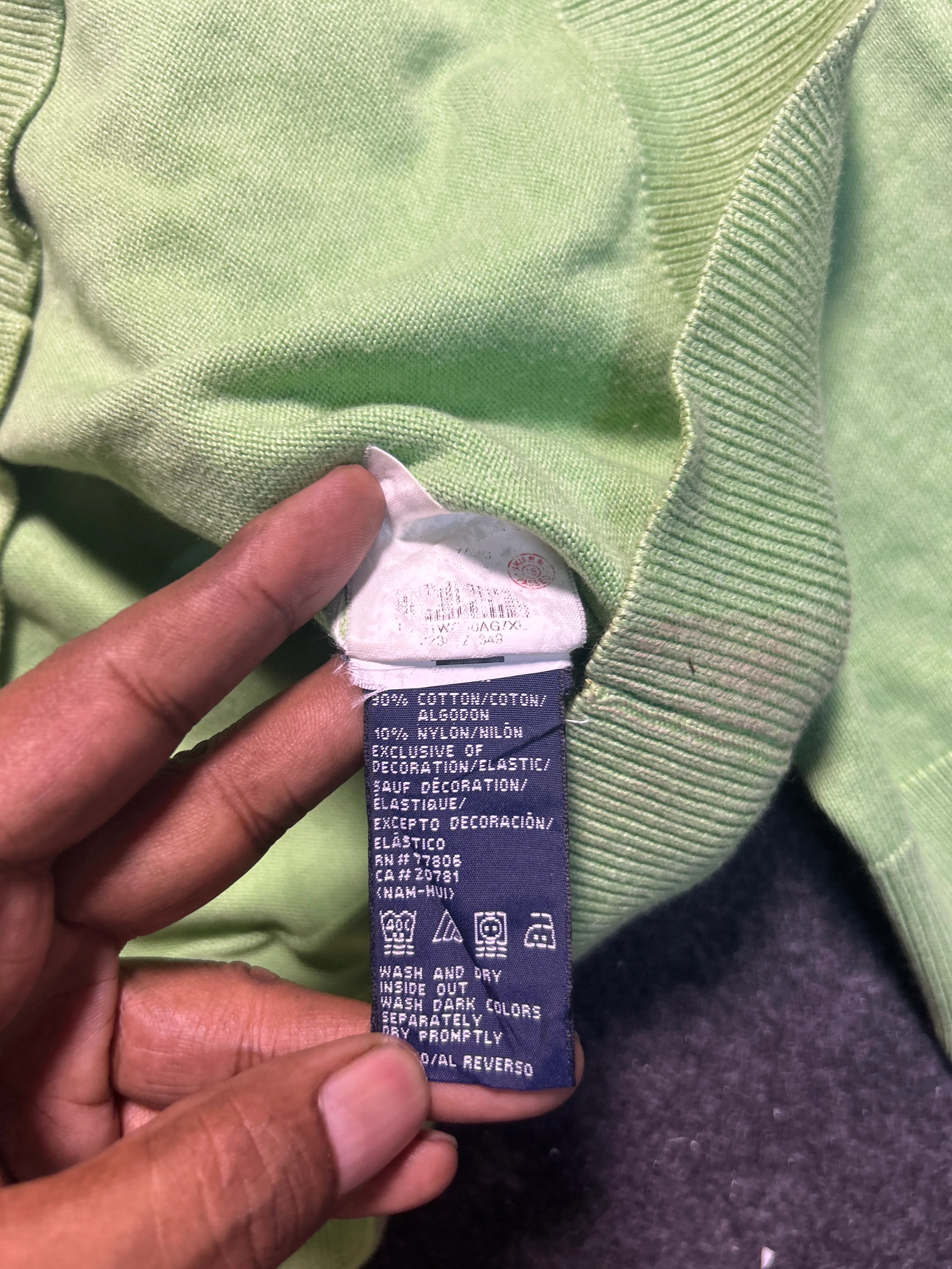 Tommy Hilfiger thrift sweatshirt India back view