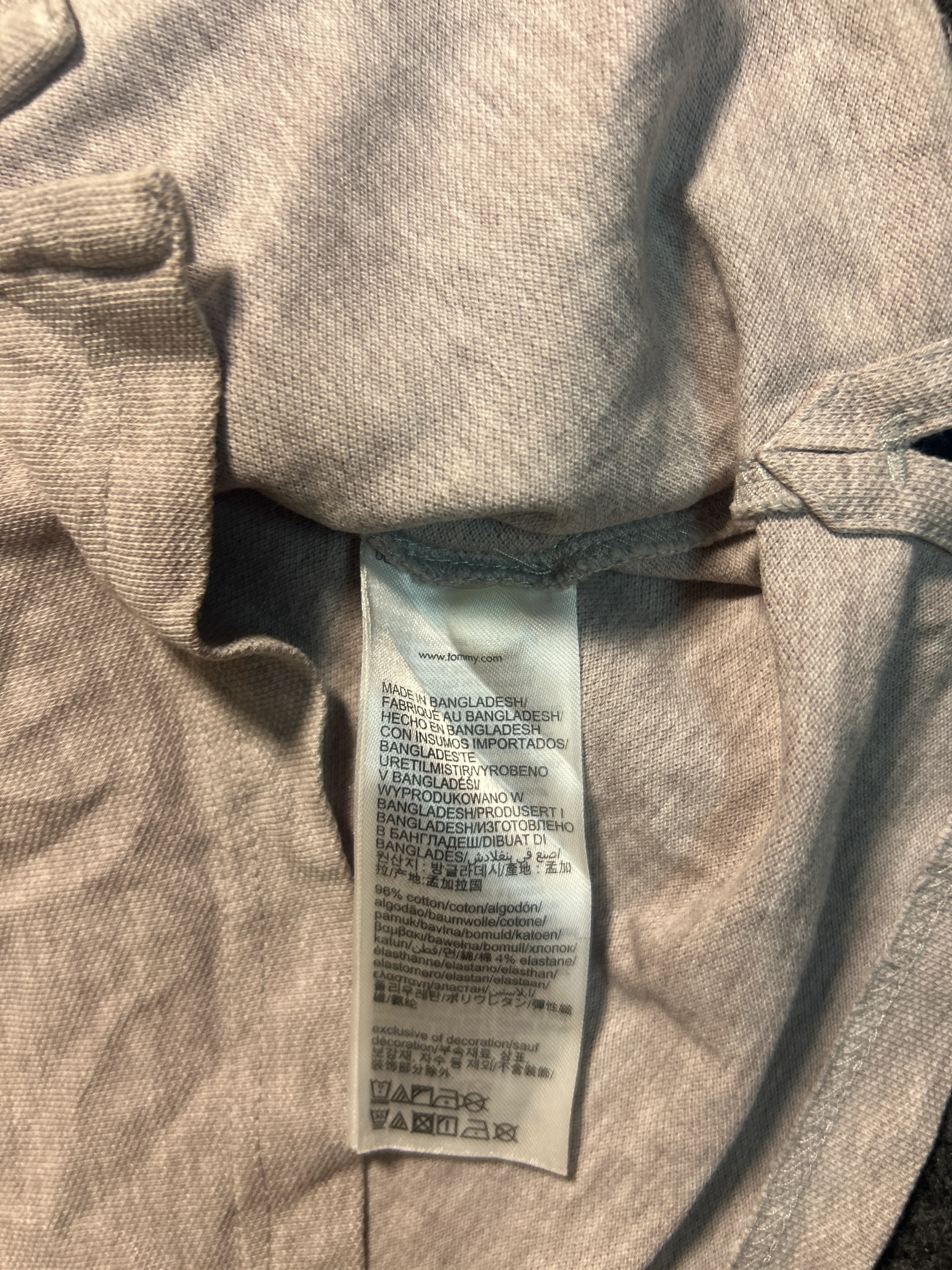 Tommy Hilfiger thrift polo shirt India back view