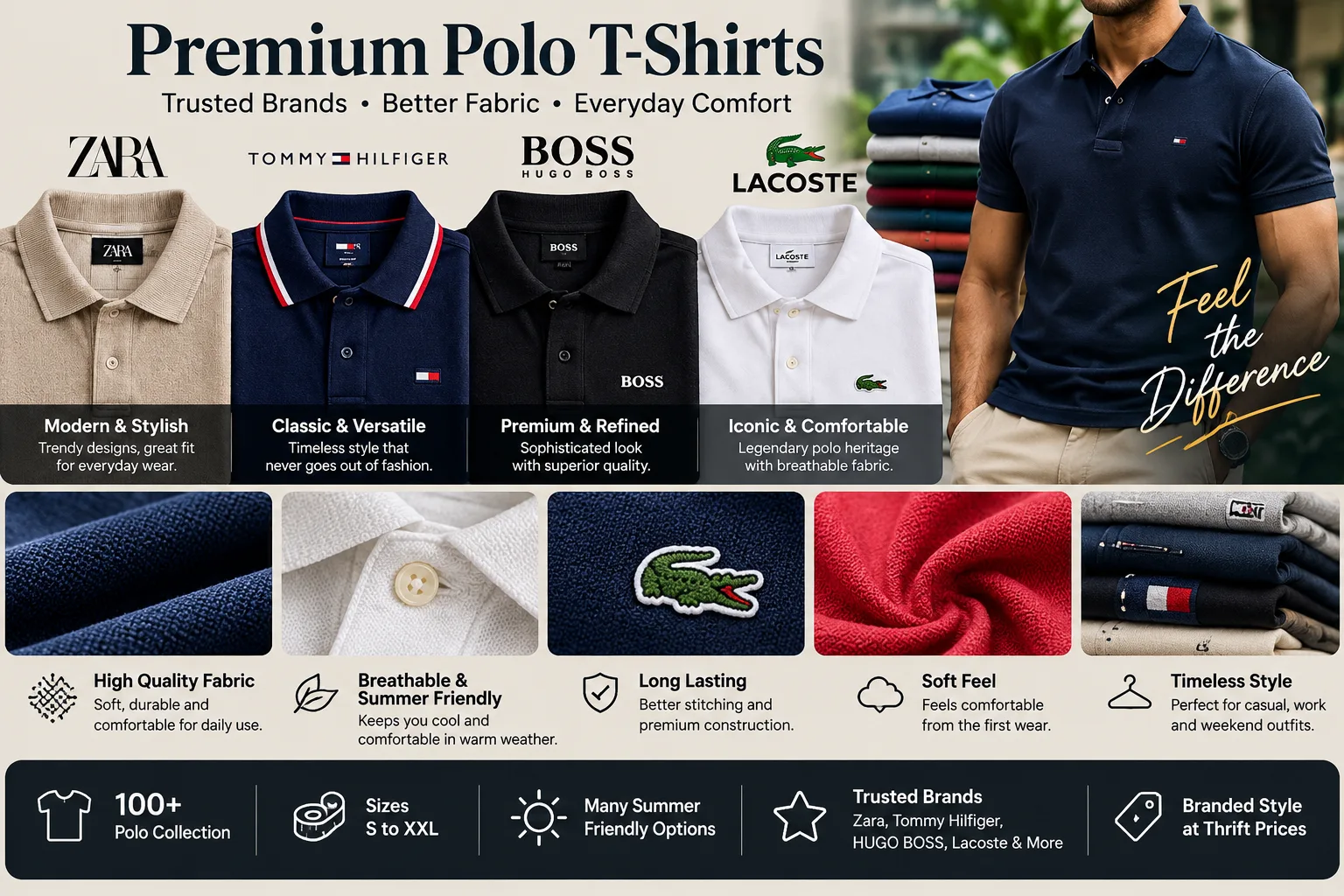Premium Polo Style & Comfort