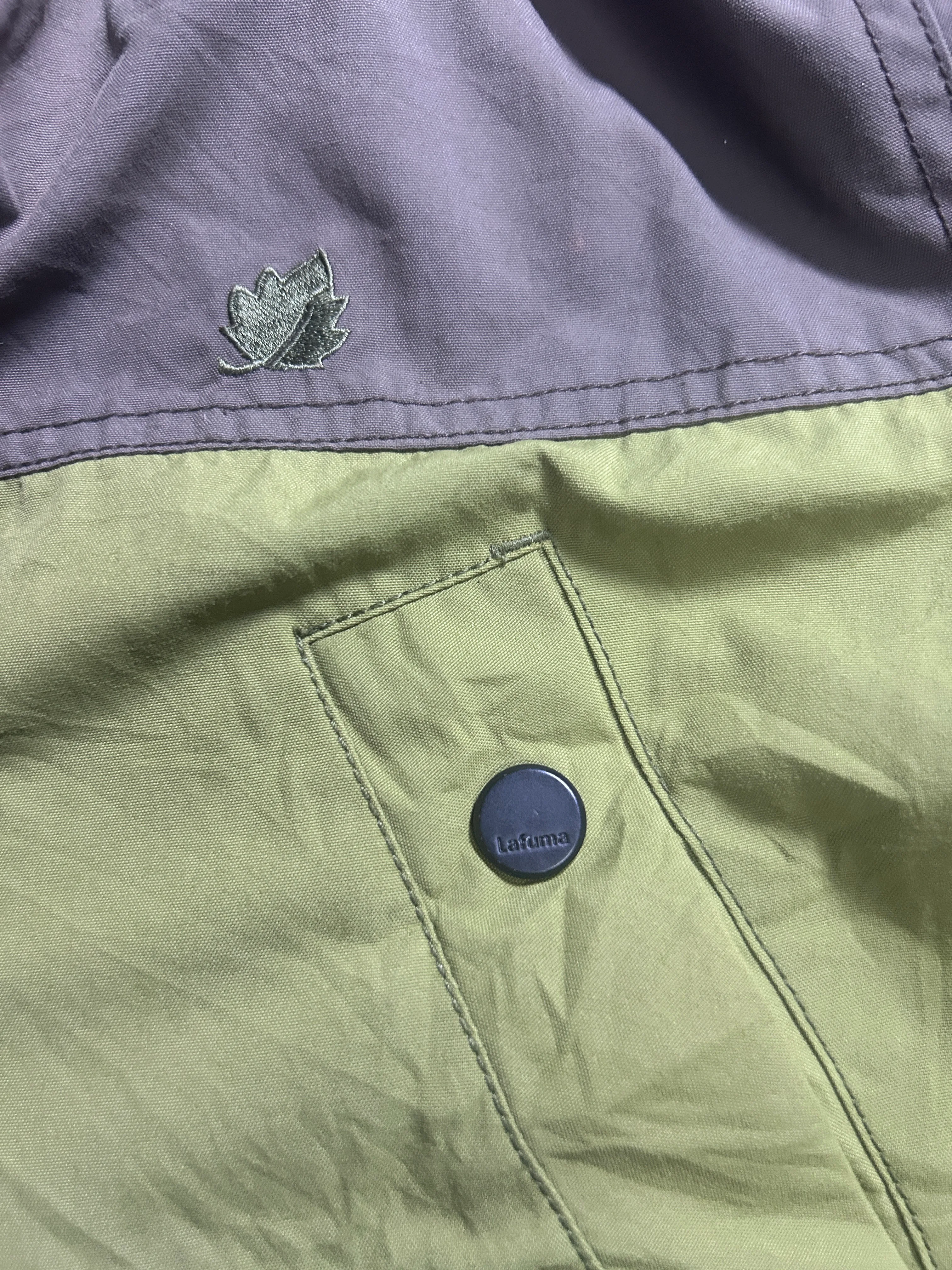 Lafuma Outdoor Trekking Parka Jacket – Olive Green & Lime XL