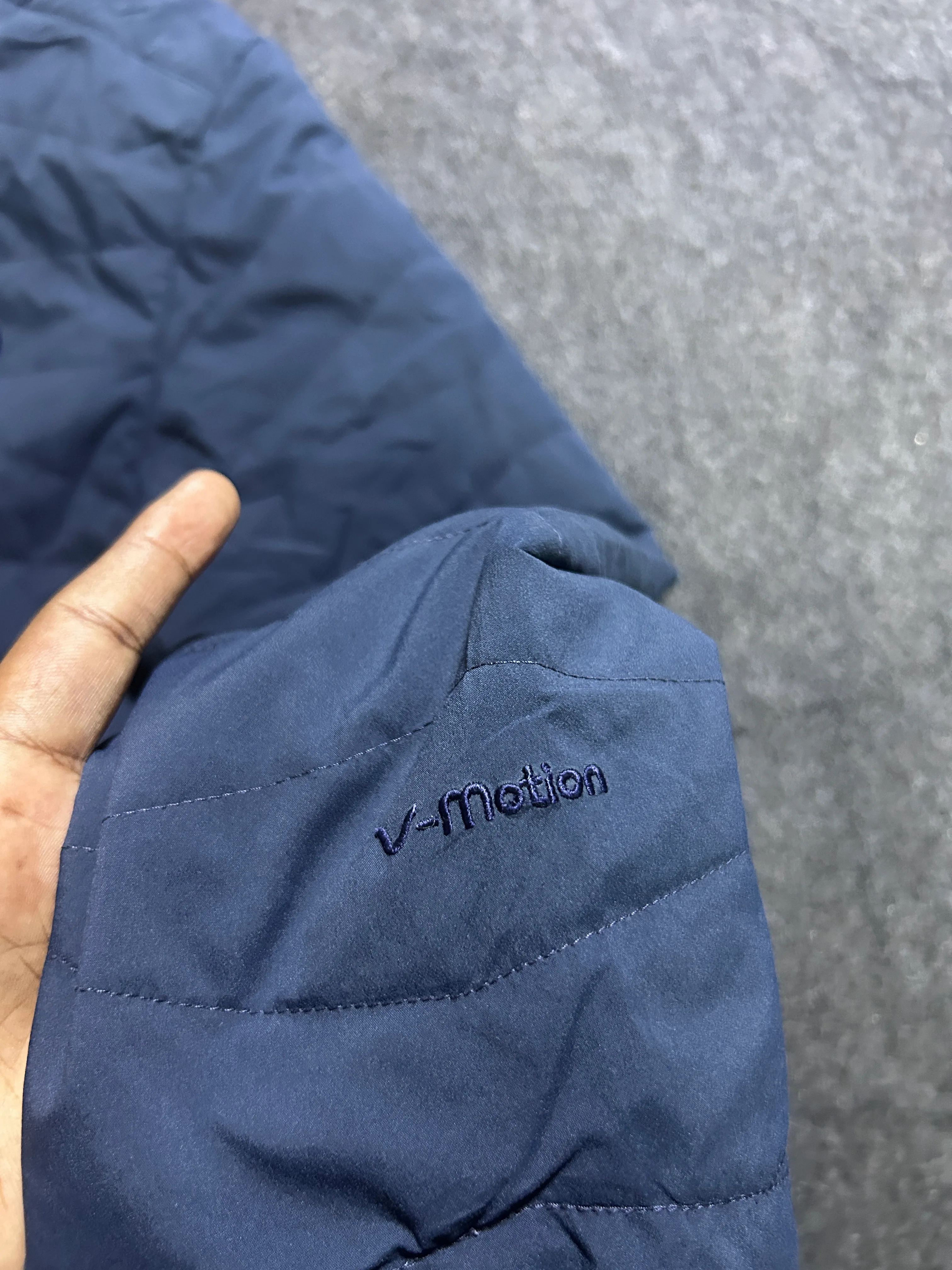 The North Face V-Motion Blue Insulated Puffer Jacket