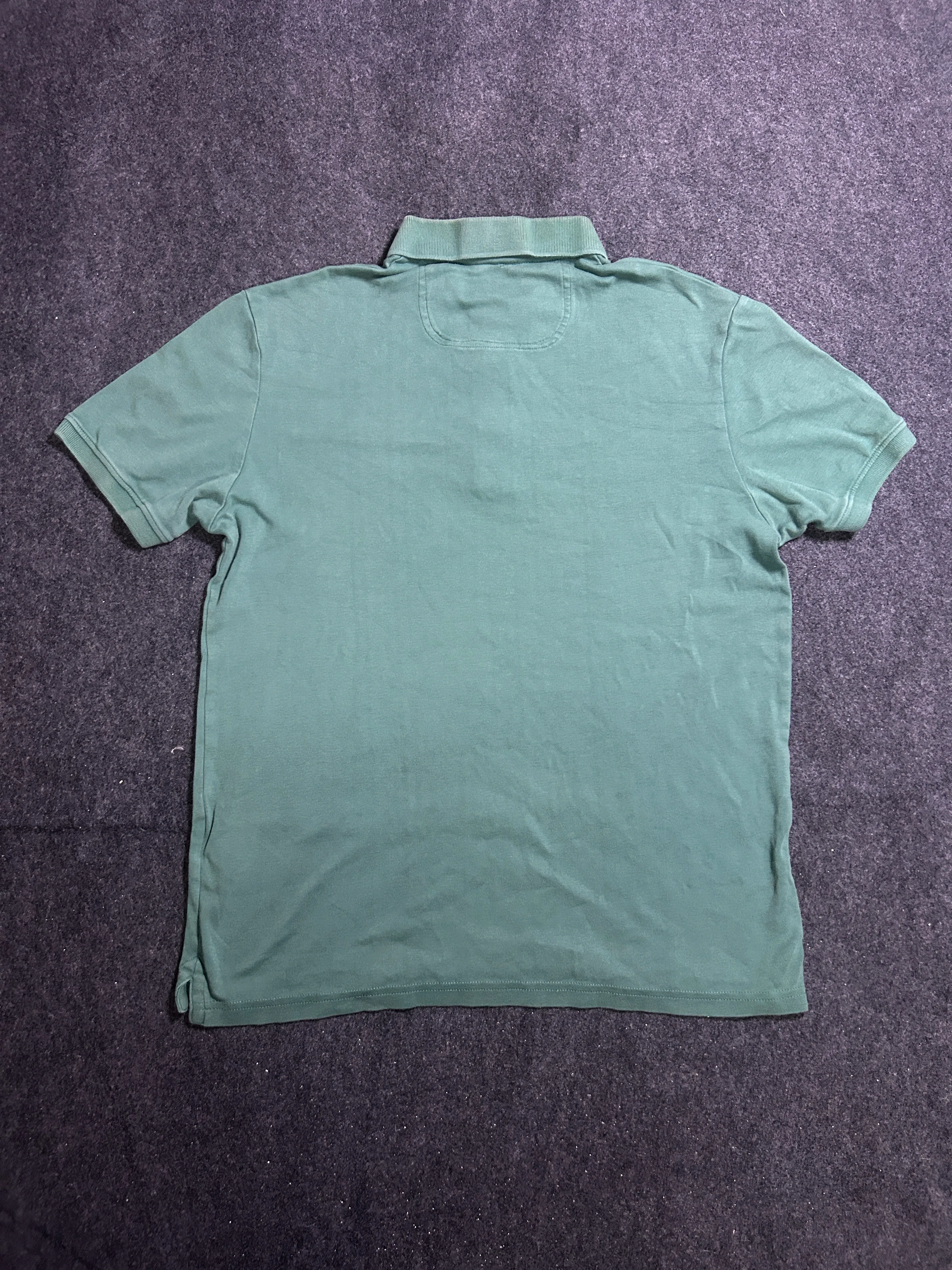 Hackett London Men’s Green Cotton Polo T-Shirt – M