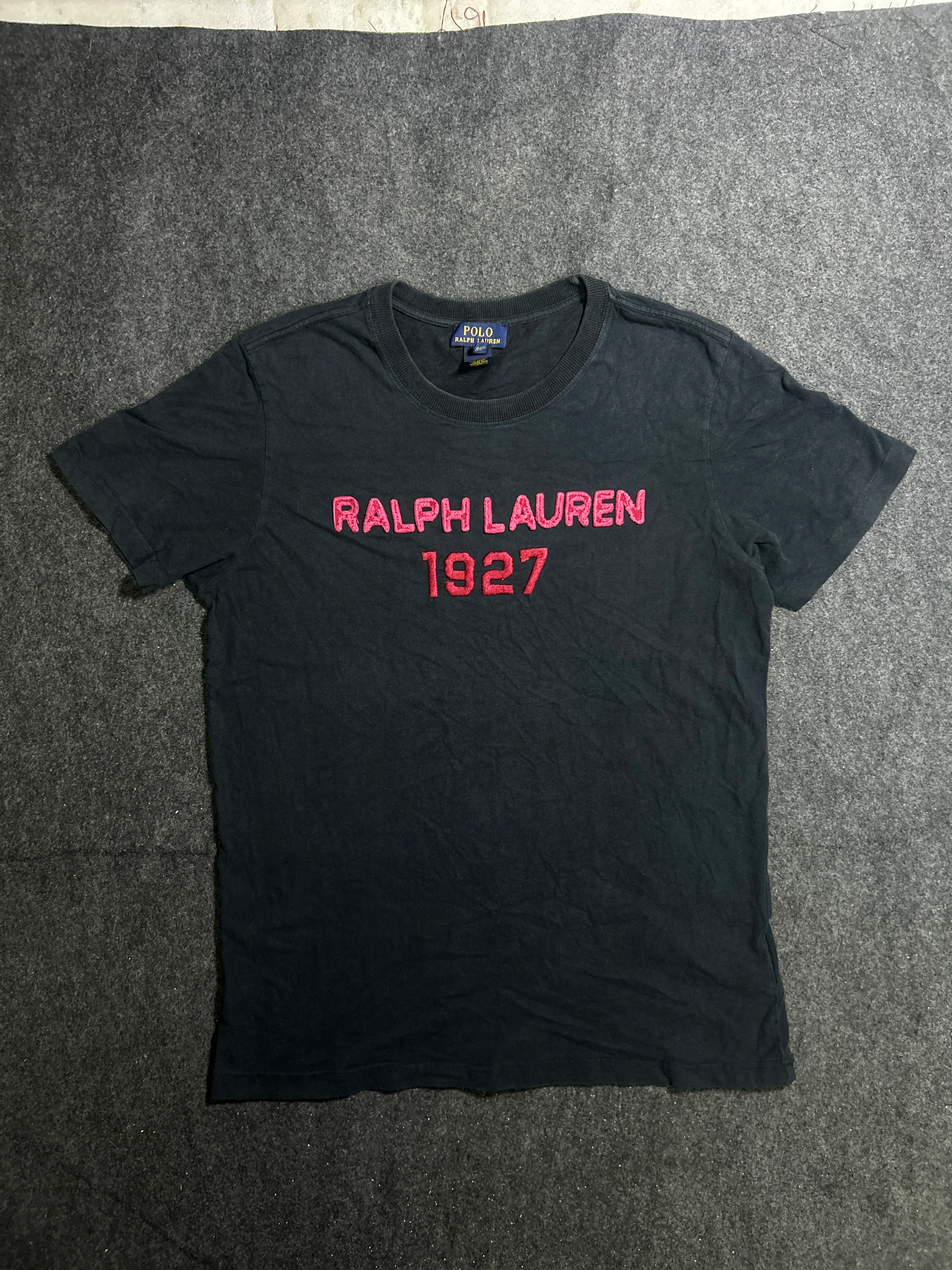 Polo Ralph Lauren 1927 Black Graphic T-Shirt M