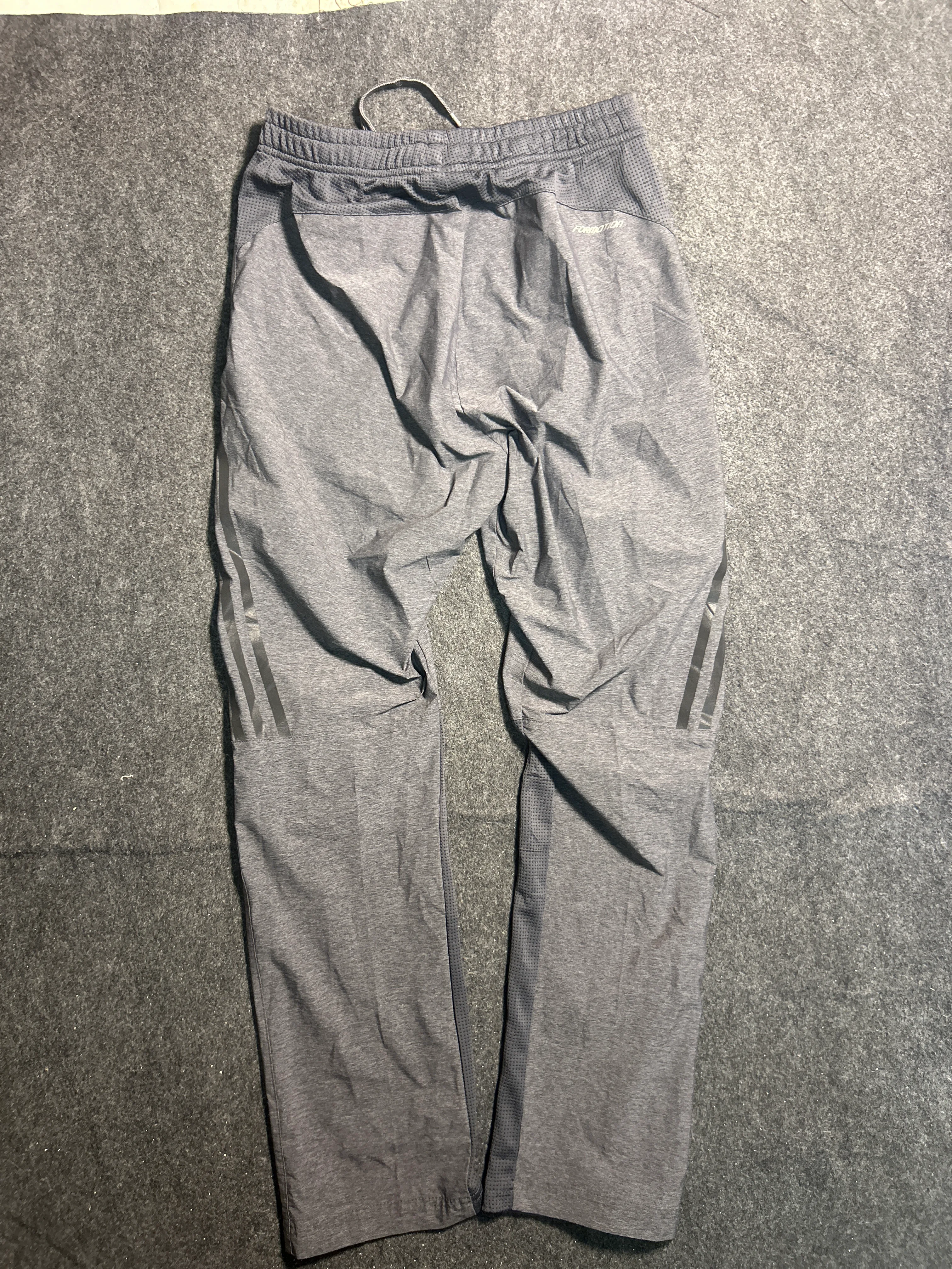 Adidas Formotion Grey Track Pants – Athletic Training Fit M
