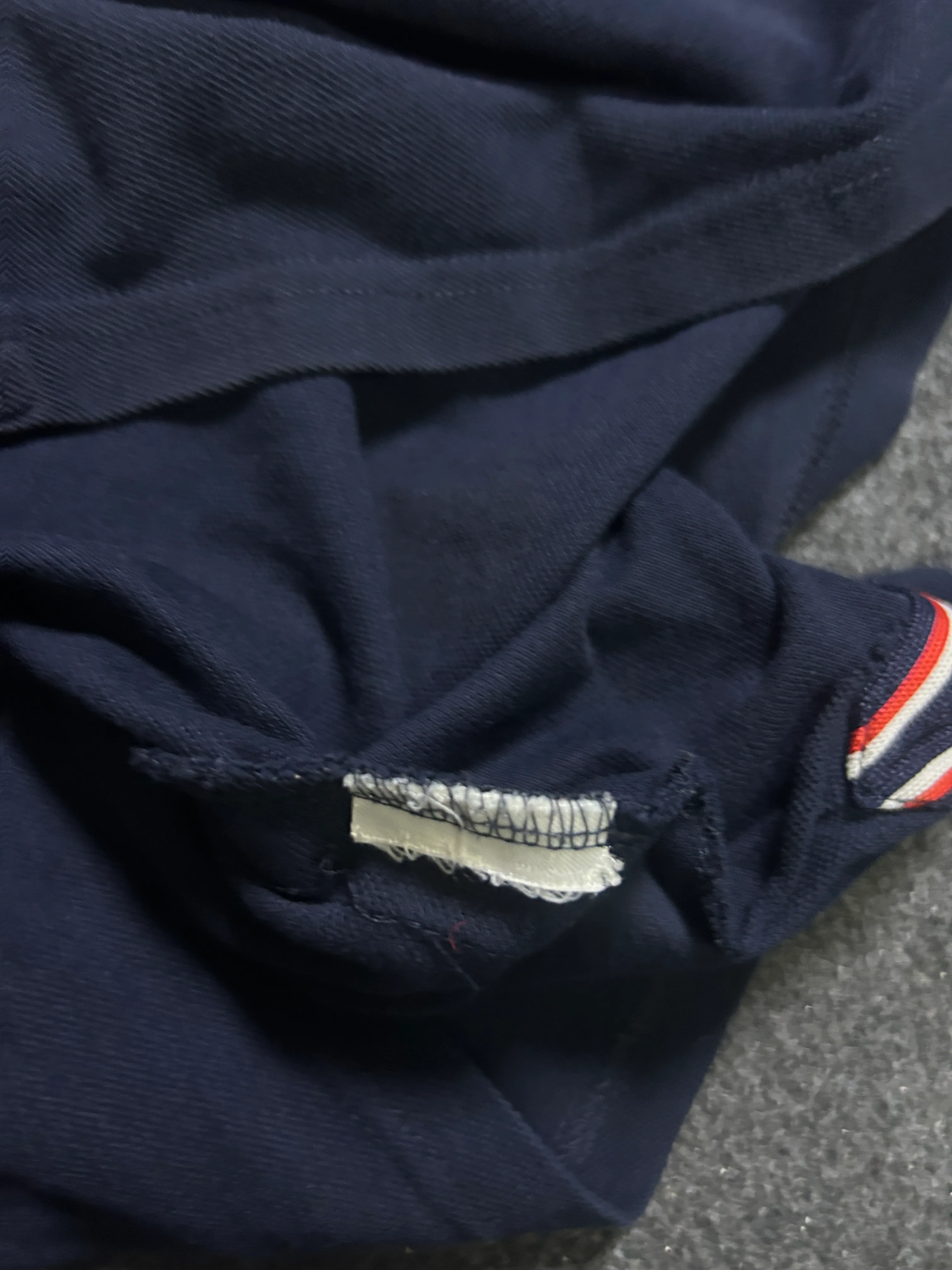 Roomy Jeans Polo Tshirt  Navy M