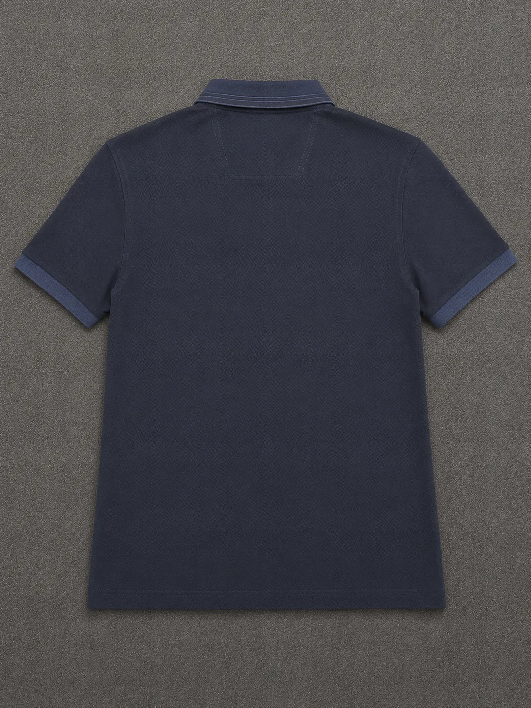 Hugo Boss Luxury Cotton Polo Shirt Navy Blue M