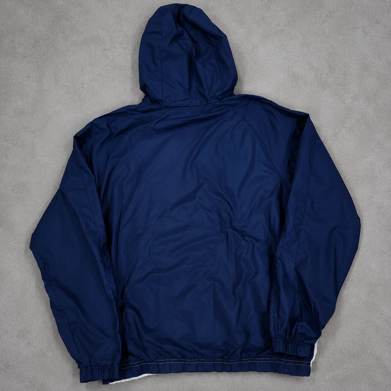 Nike Sportswear Colorblock Hooded Windbreaker Jacket Navy Red White| L