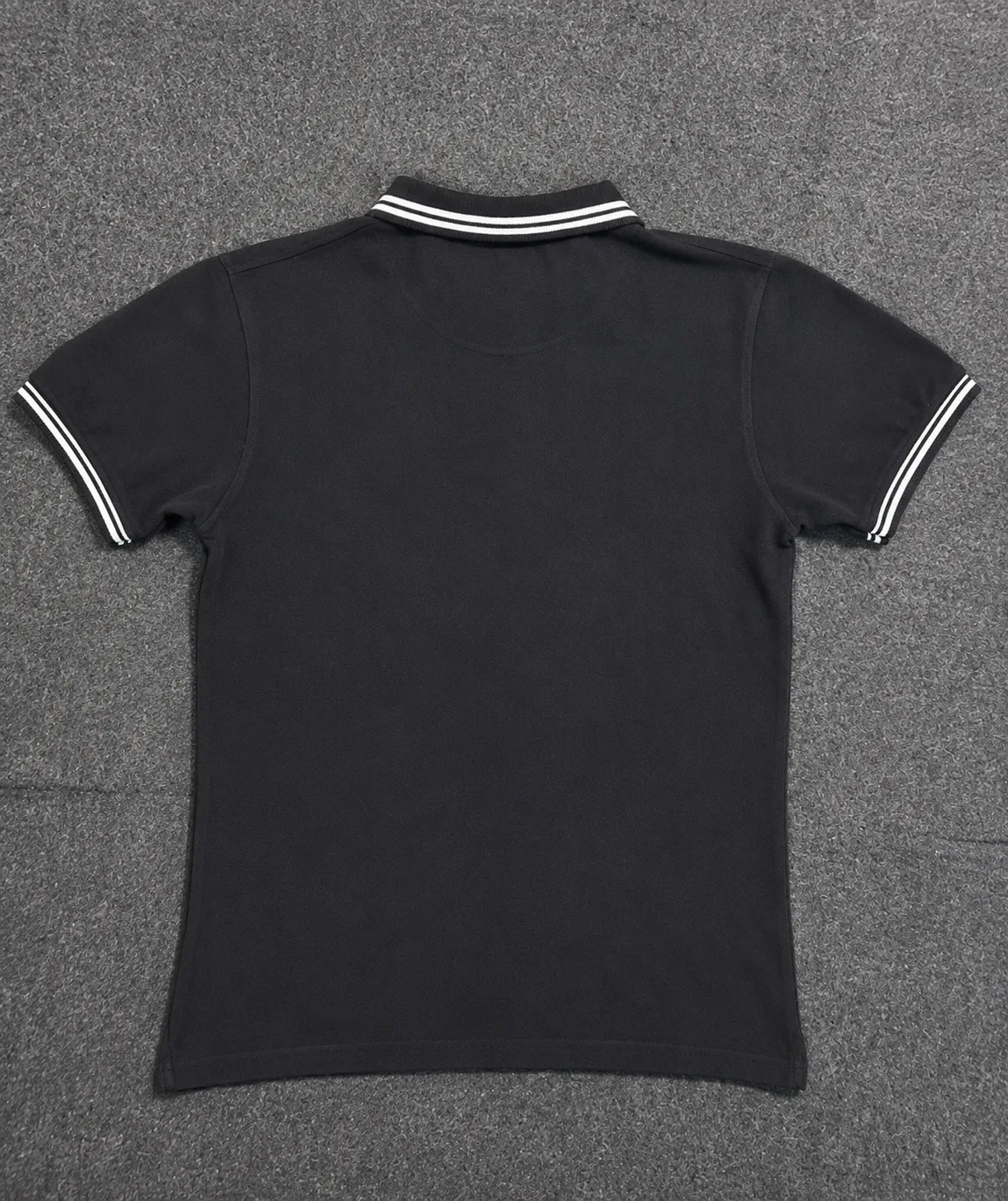 Lacoste Color Block Cotton Polo Shirt Black & White  M