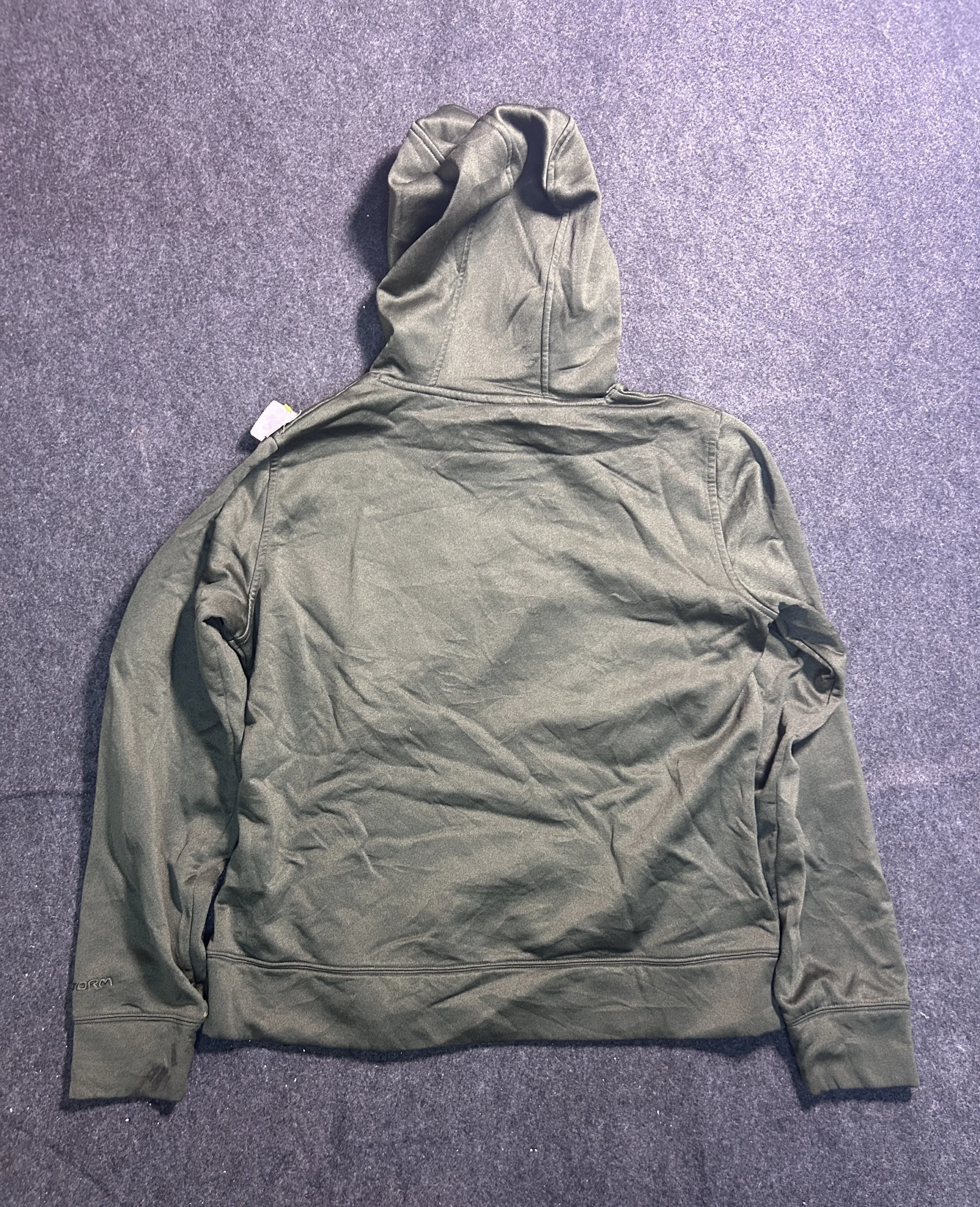 Under Armour Women’s ColdGear Realtree Camo Hoodie Olive Green Pink Logo L