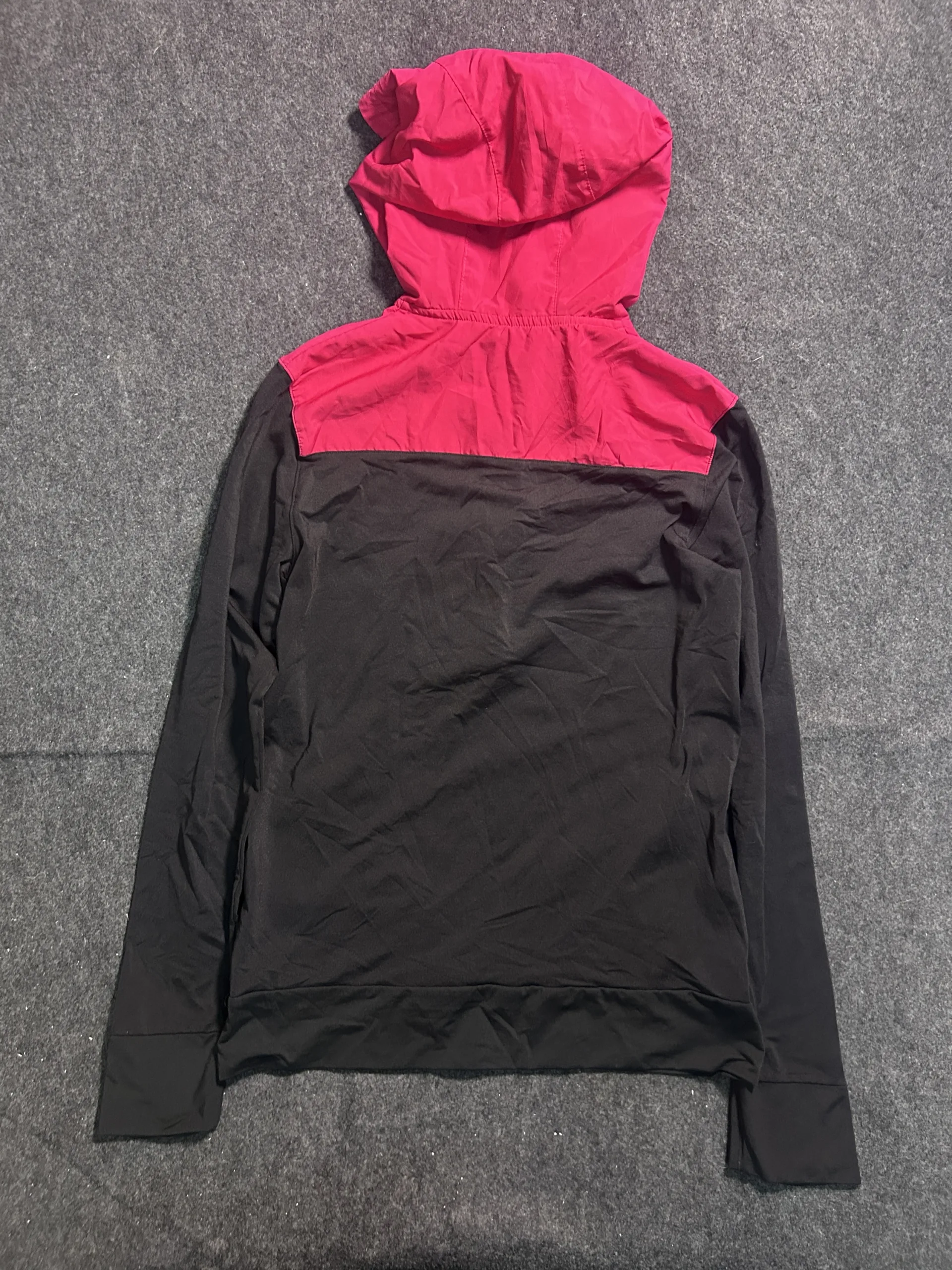 Adidas ClimaLite TechFit Performance Hoodie Tshirt Black Unisex | M