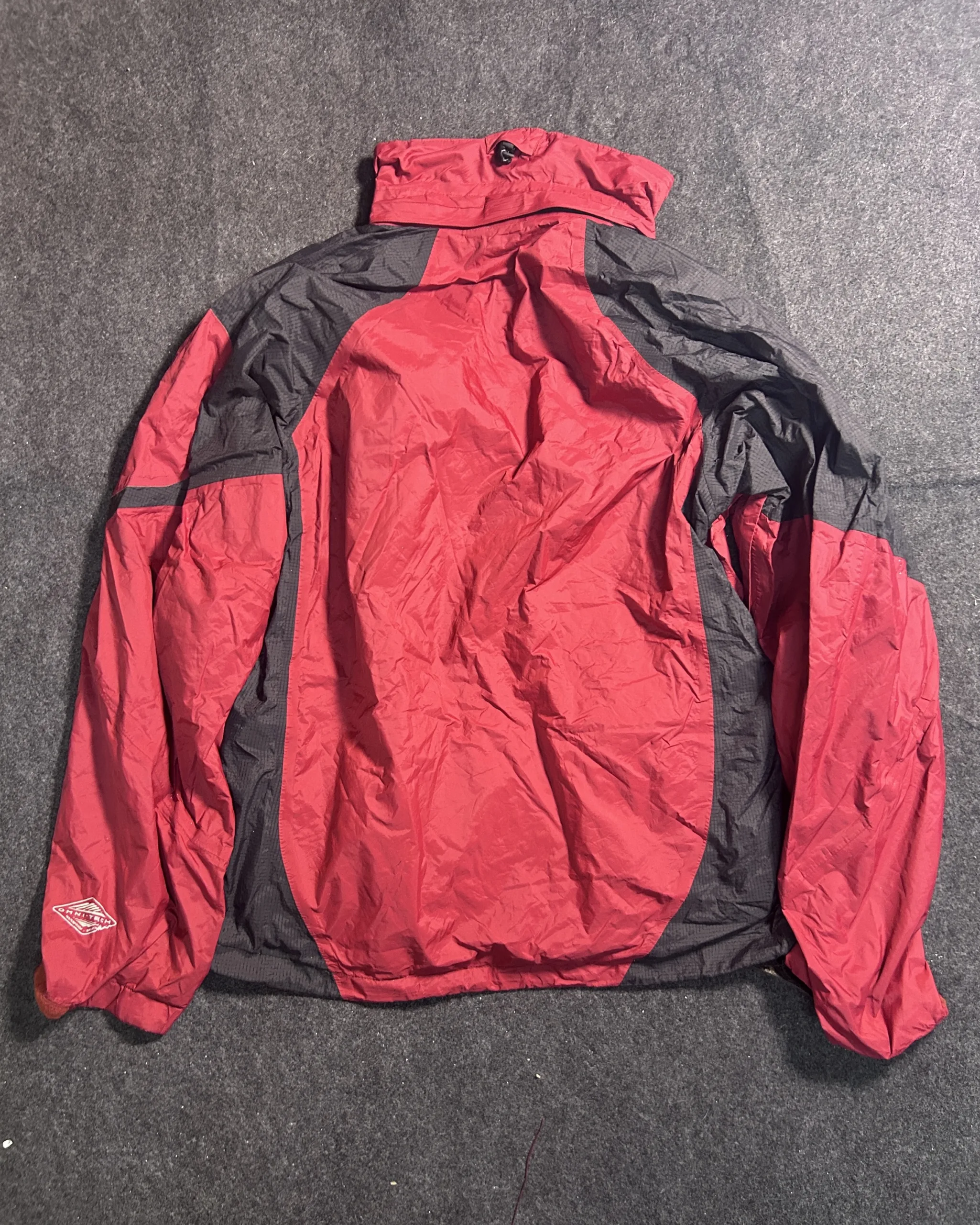 Columbia Omni-Tech 3-in-1 Waterproof Winter Jacket with Removable Puffer Liner Red Black | Men’s M