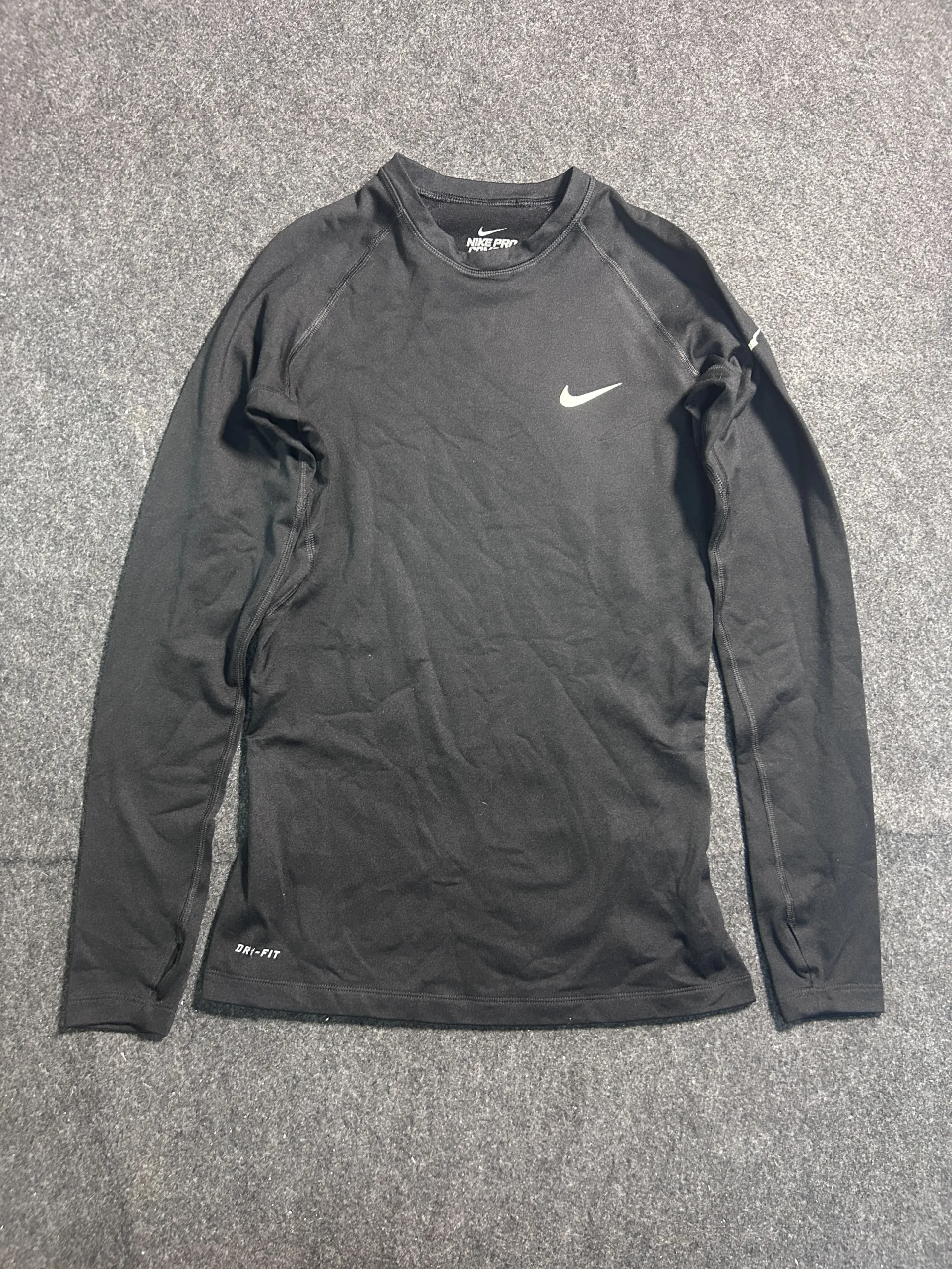 Nike Pro Combat Dri-FIT Compression Long Sleeve Black | S