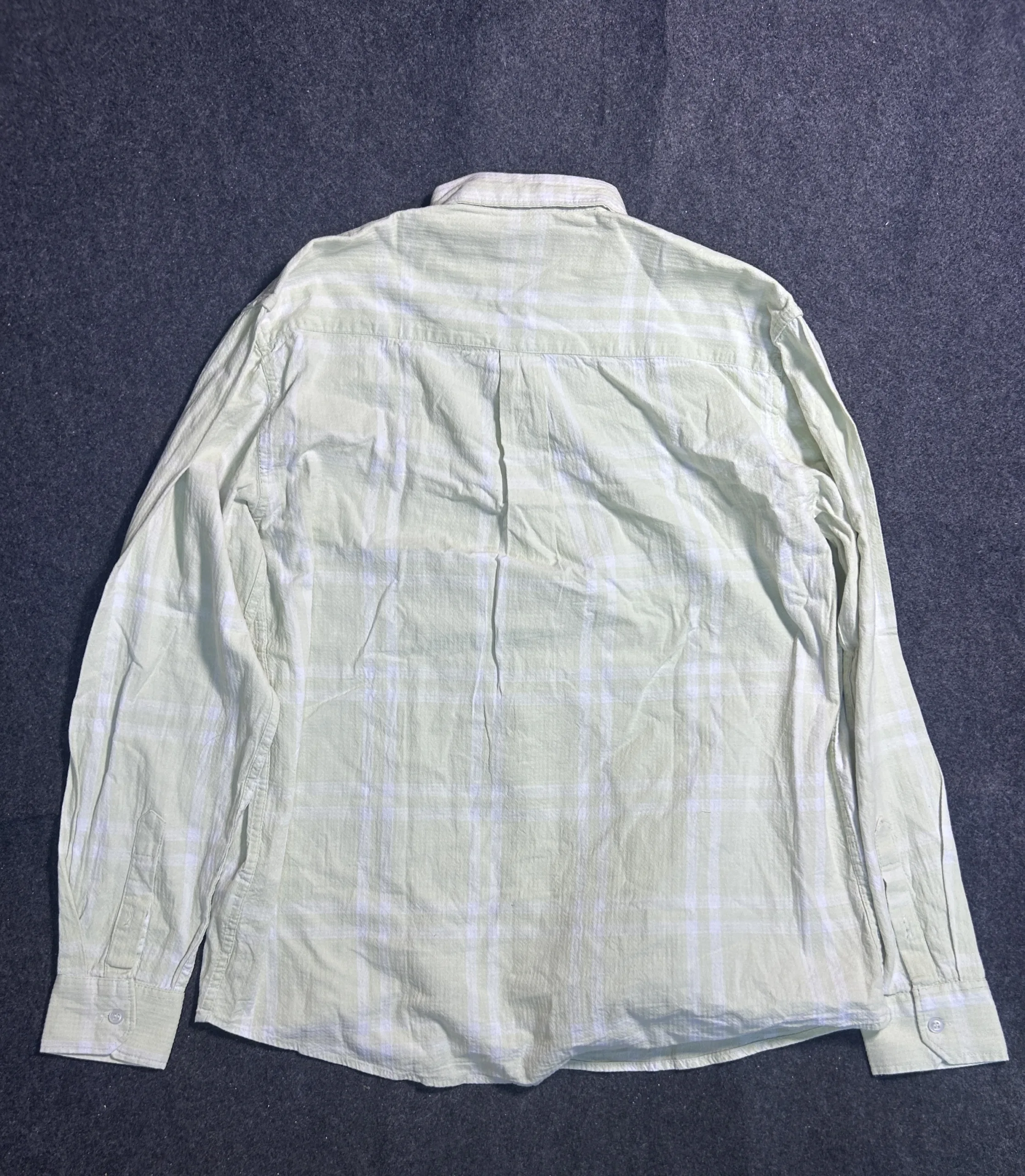 Polo Ralph Lauren Custom Fit Mint Green Check Shirt | XXL