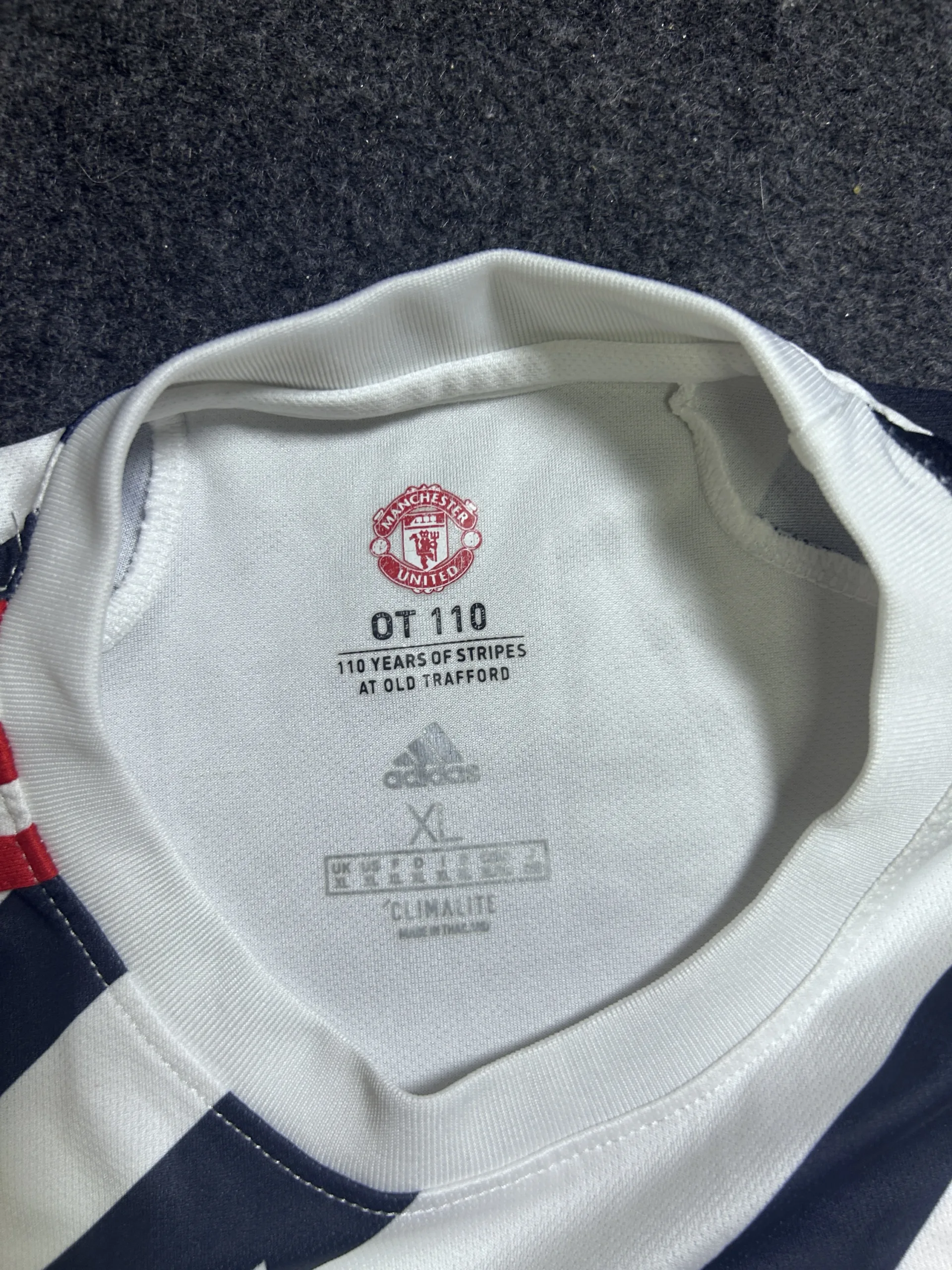 Manchester United Adidas AEROREADY Climalite Training Jersey XL