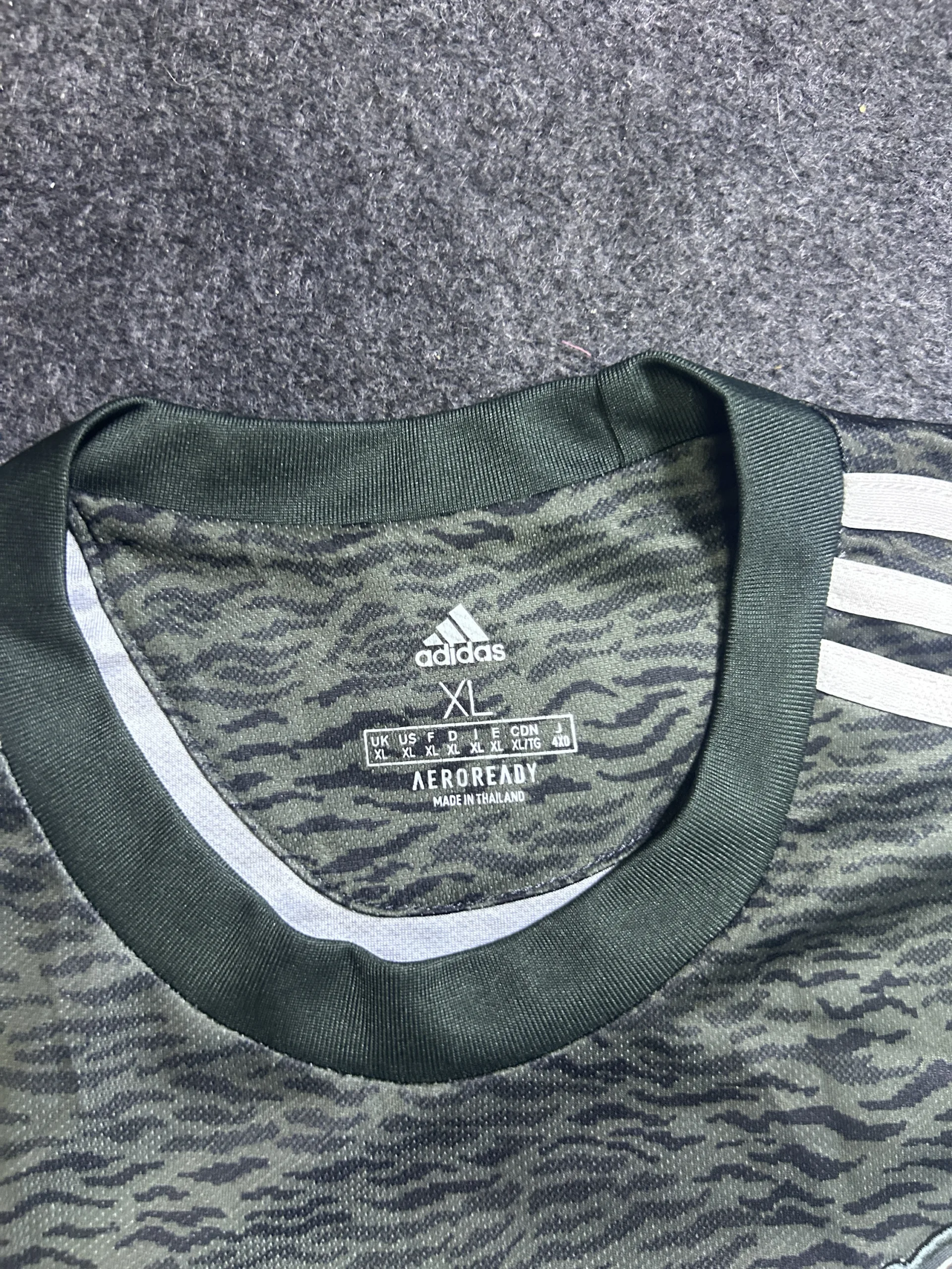 Manchester United Adidas AEROREADY Third Jersey 2020/21 Olive Green XL
