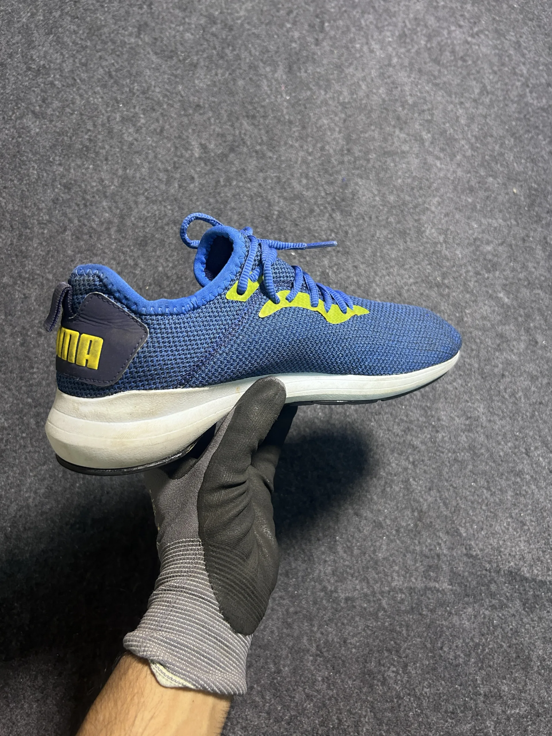 Puma Blue Running Shoes | UK 9 | Lightweight Sports & Training Sneakers