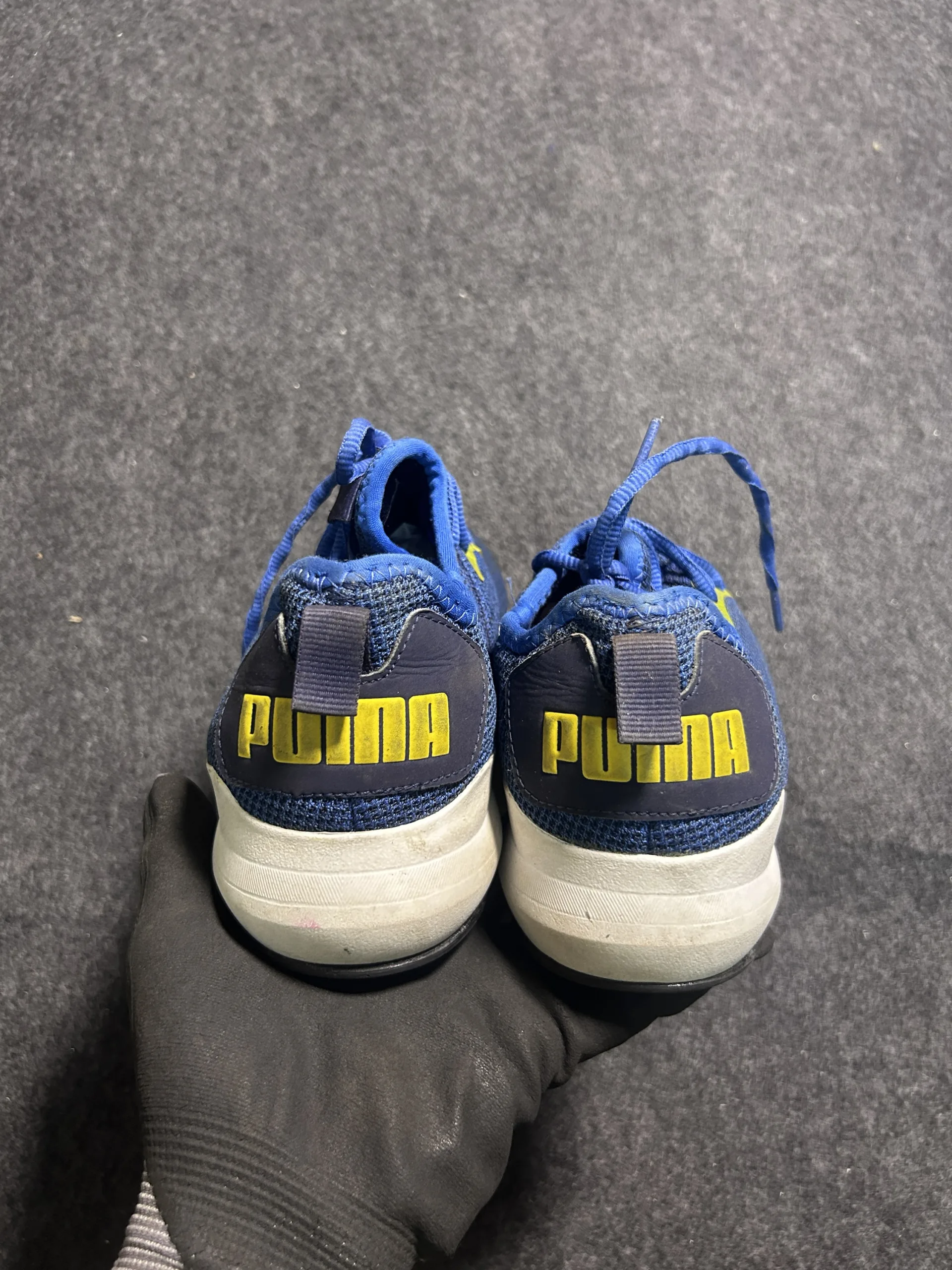 Puma Blue Running Shoes | UK 9 | Lightweight Sports & Training Sneakers
