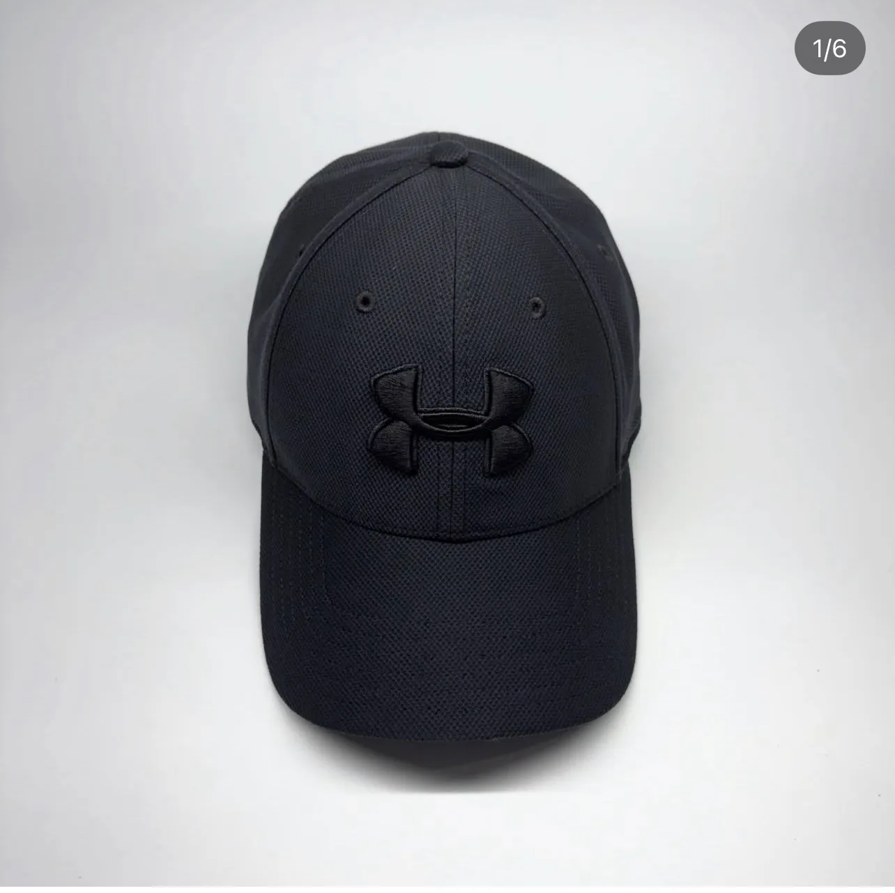 Under Armour Blitzing Classic Fit Black Performance Cap | M/L