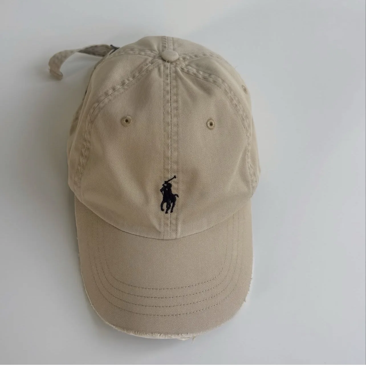 Polo Ralph Lauren Classic Beige Baseball Cap – Adjustable Strap