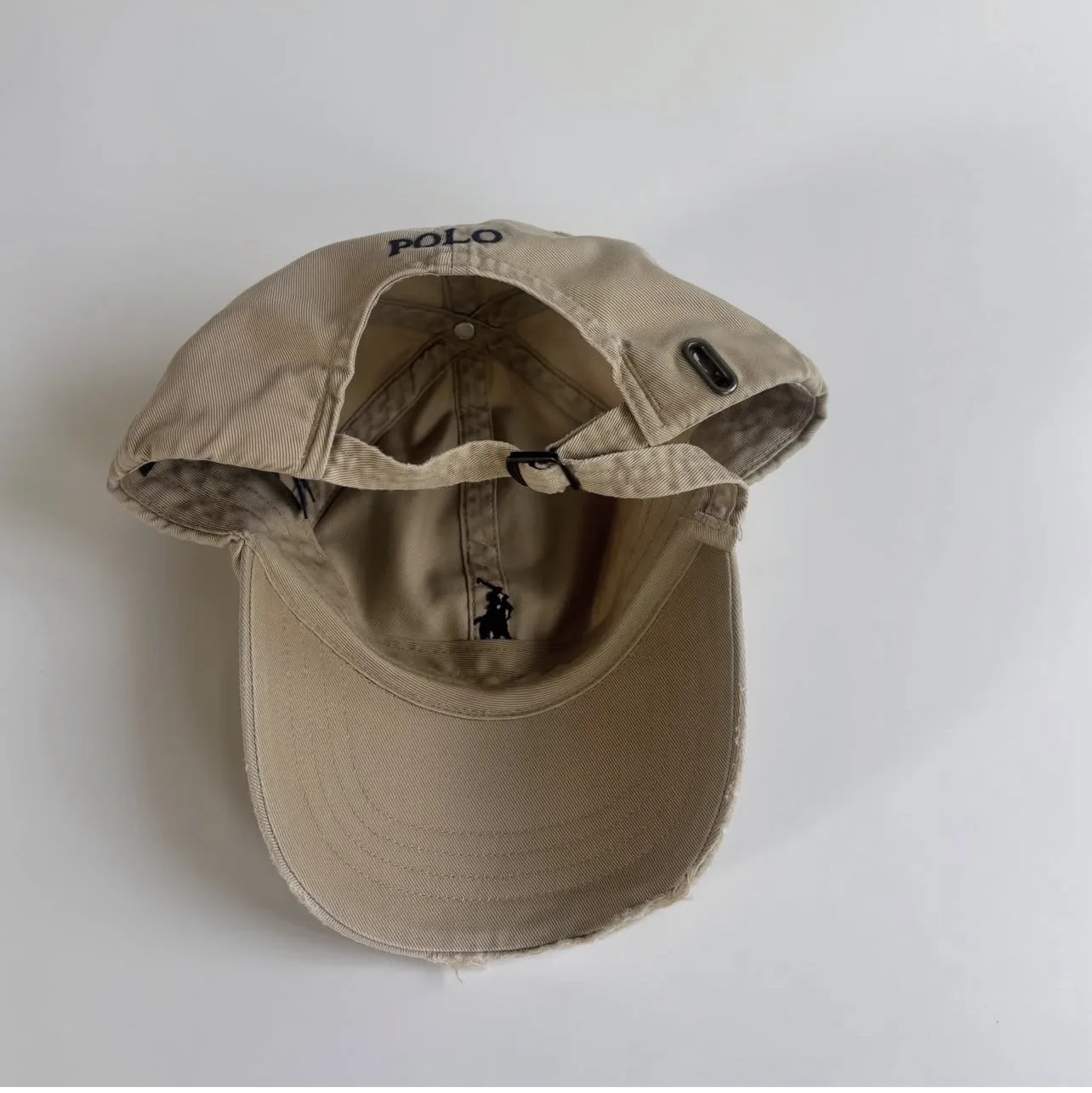 Polo Ralph Lauren Classic Beige Baseball Cap – Adjustable Strap