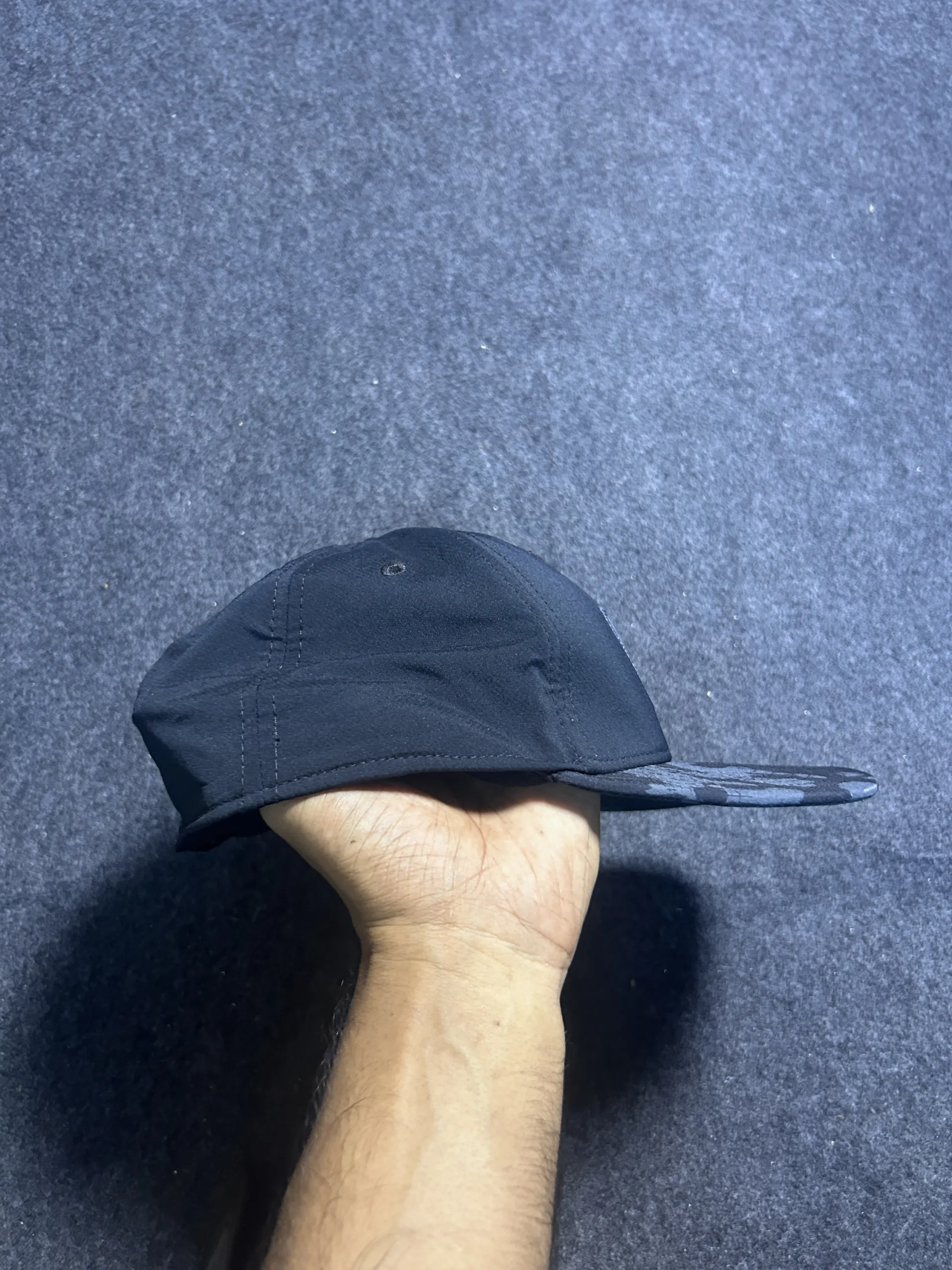 Under Armour Black Camo Brim Stretch-Fit Performance Cap | OSFA
