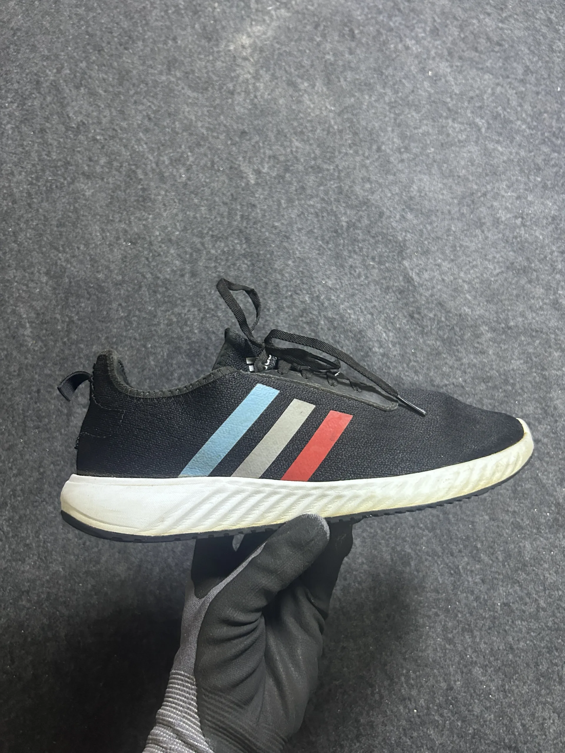 Adidas Ortholite Black Running Shoes – UK 9 | Lightweight Everyday Sports Sneakers