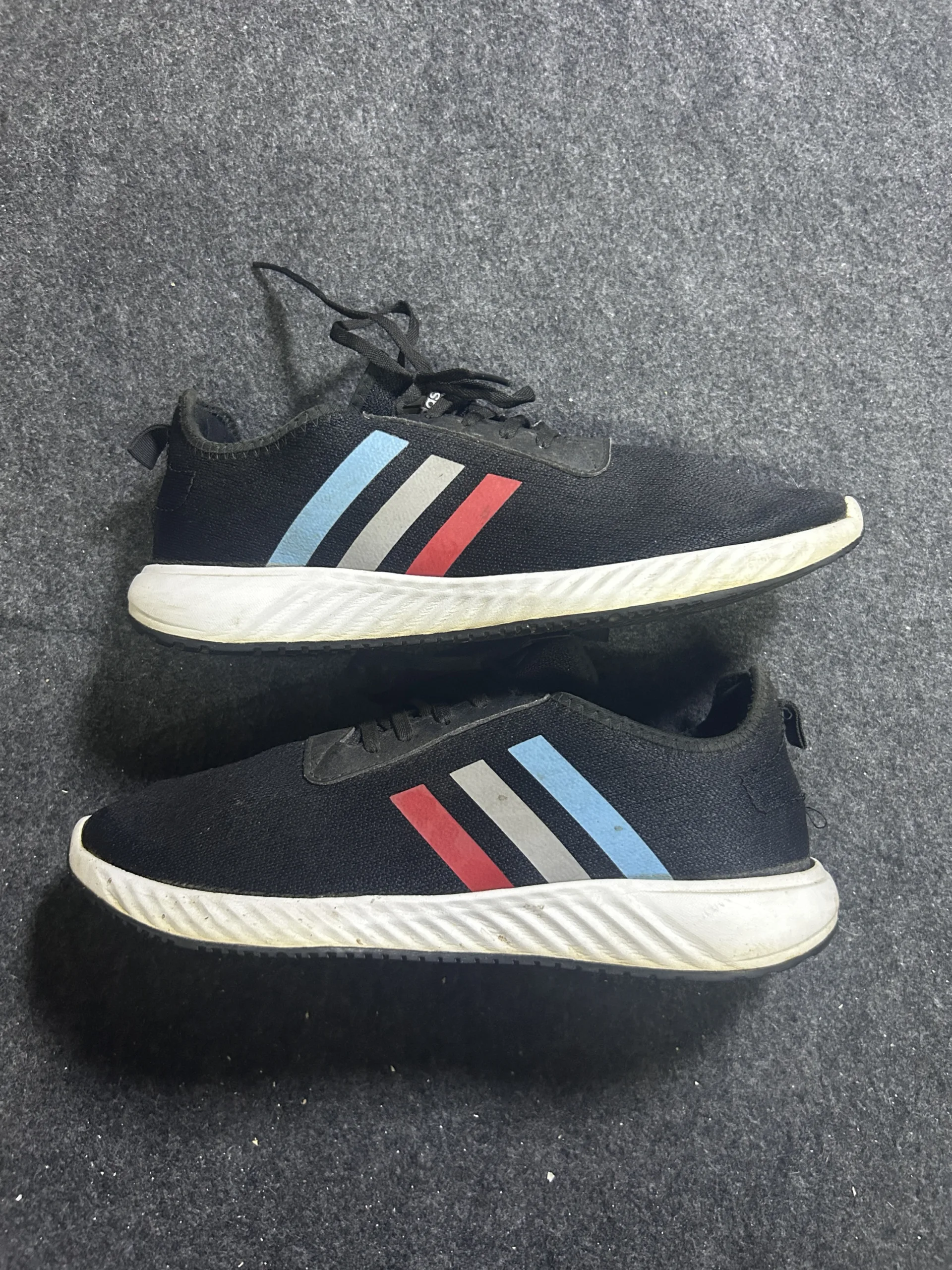 Adidas Ortholite Black Running Shoes – UK 9 | Lightweight Everyday Sports Sneakers