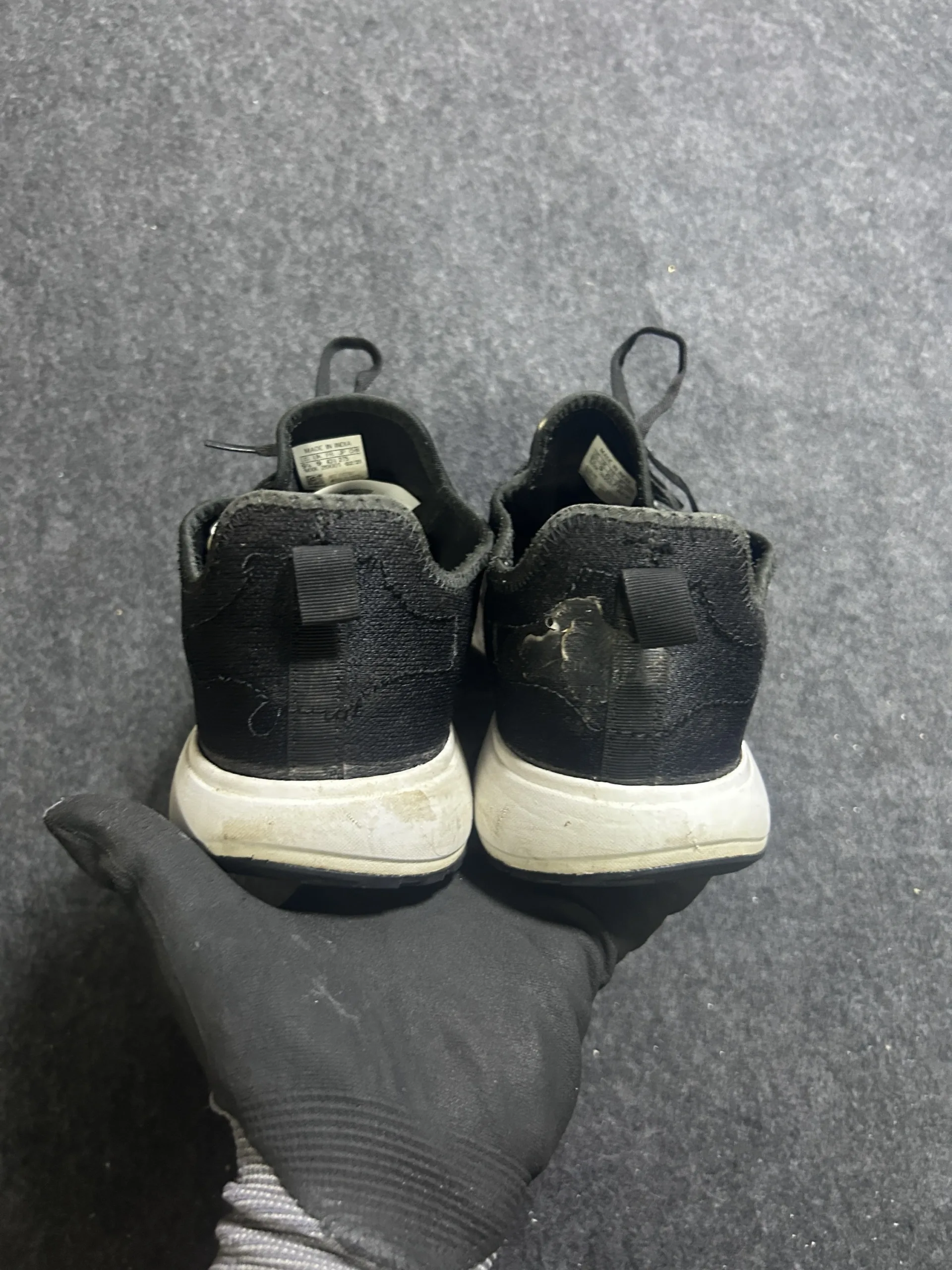 Adidas Ortholite Black Running Shoes – UK 9 | Lightweight Everyday Sports Sneakers