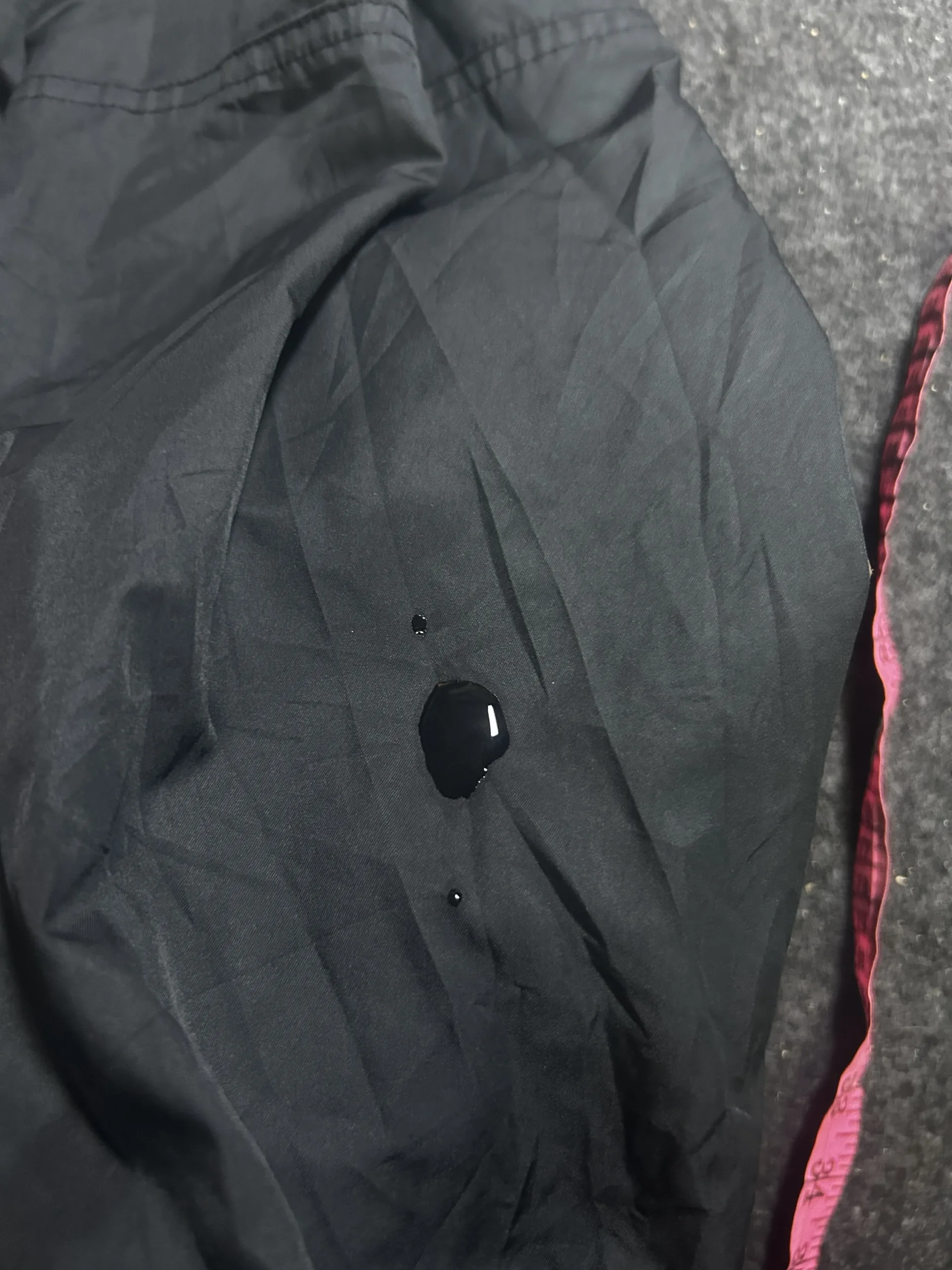 Nike Water-Resistant Woven Track Pants Black 32