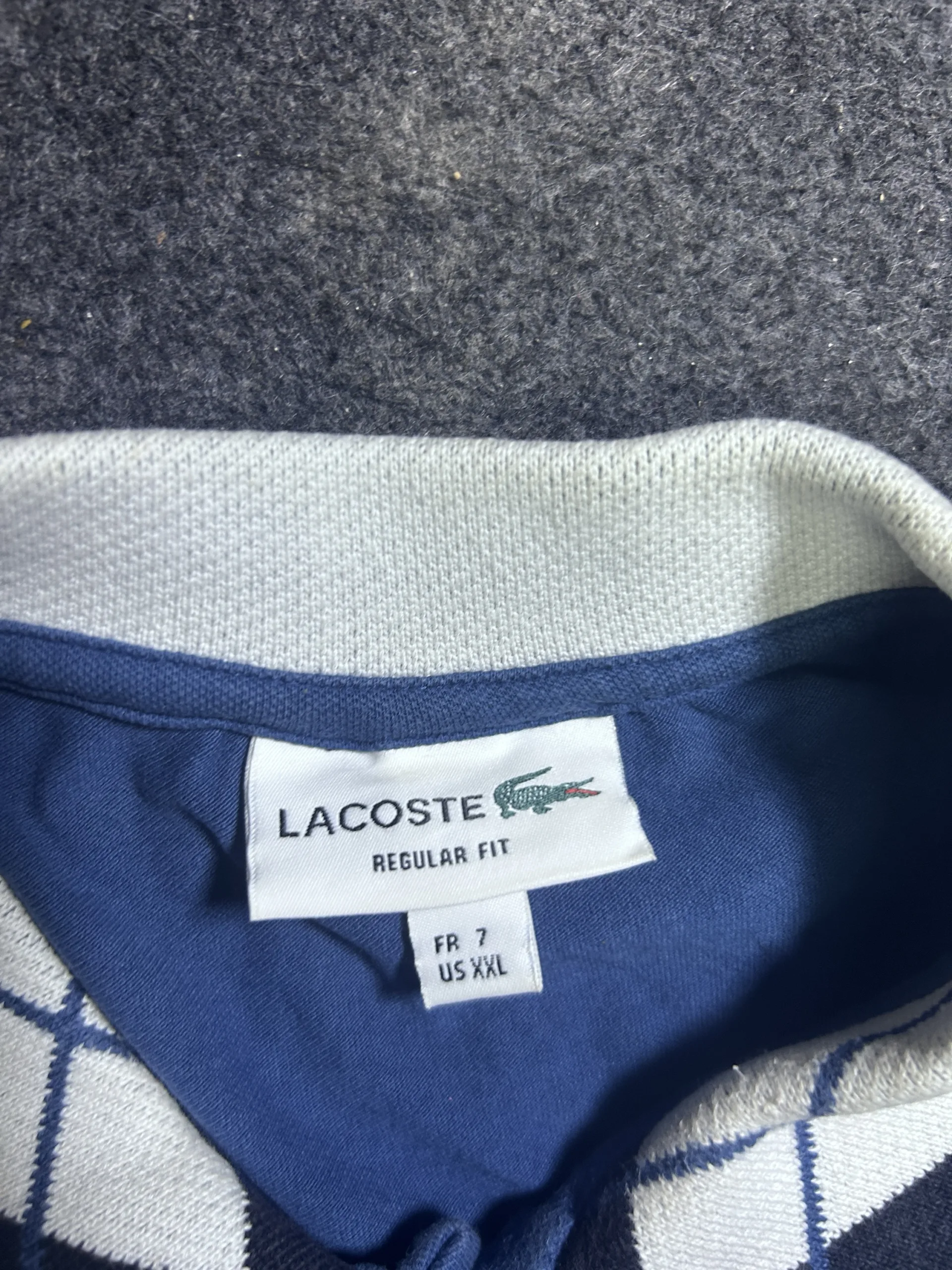 Lacoste Regular Fit Blue Polo T-Shirt | Classic Cotton